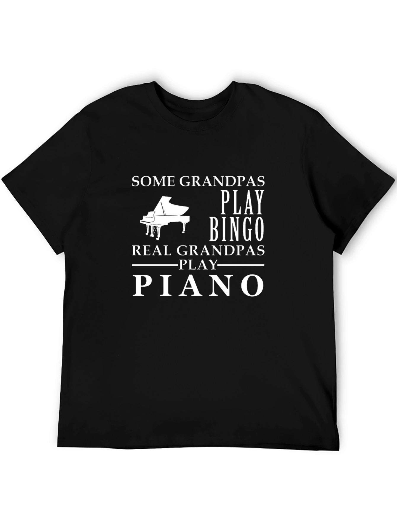 Grandpa Piano T-Shirt