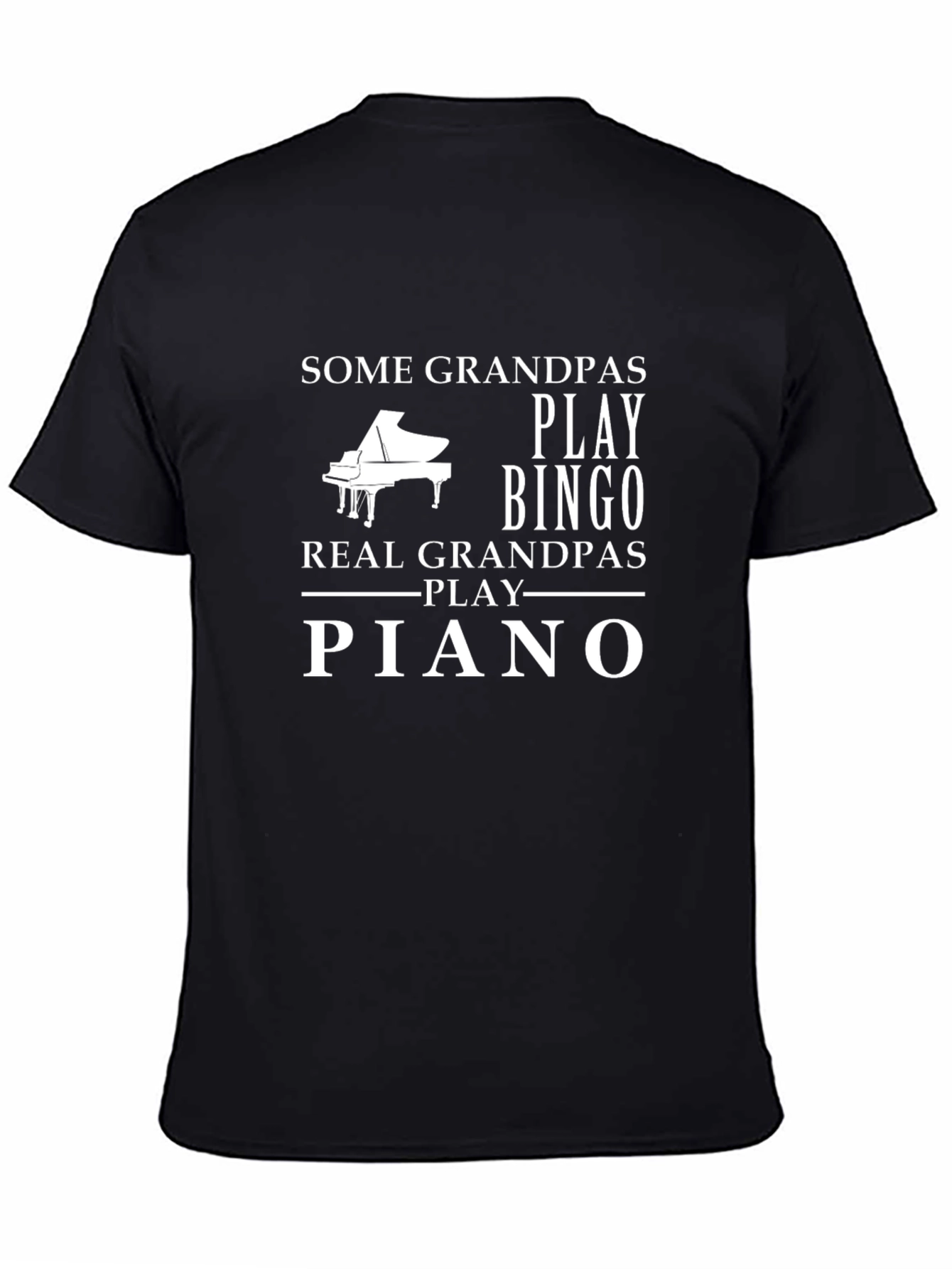 Grandpa Piano T-Shirt