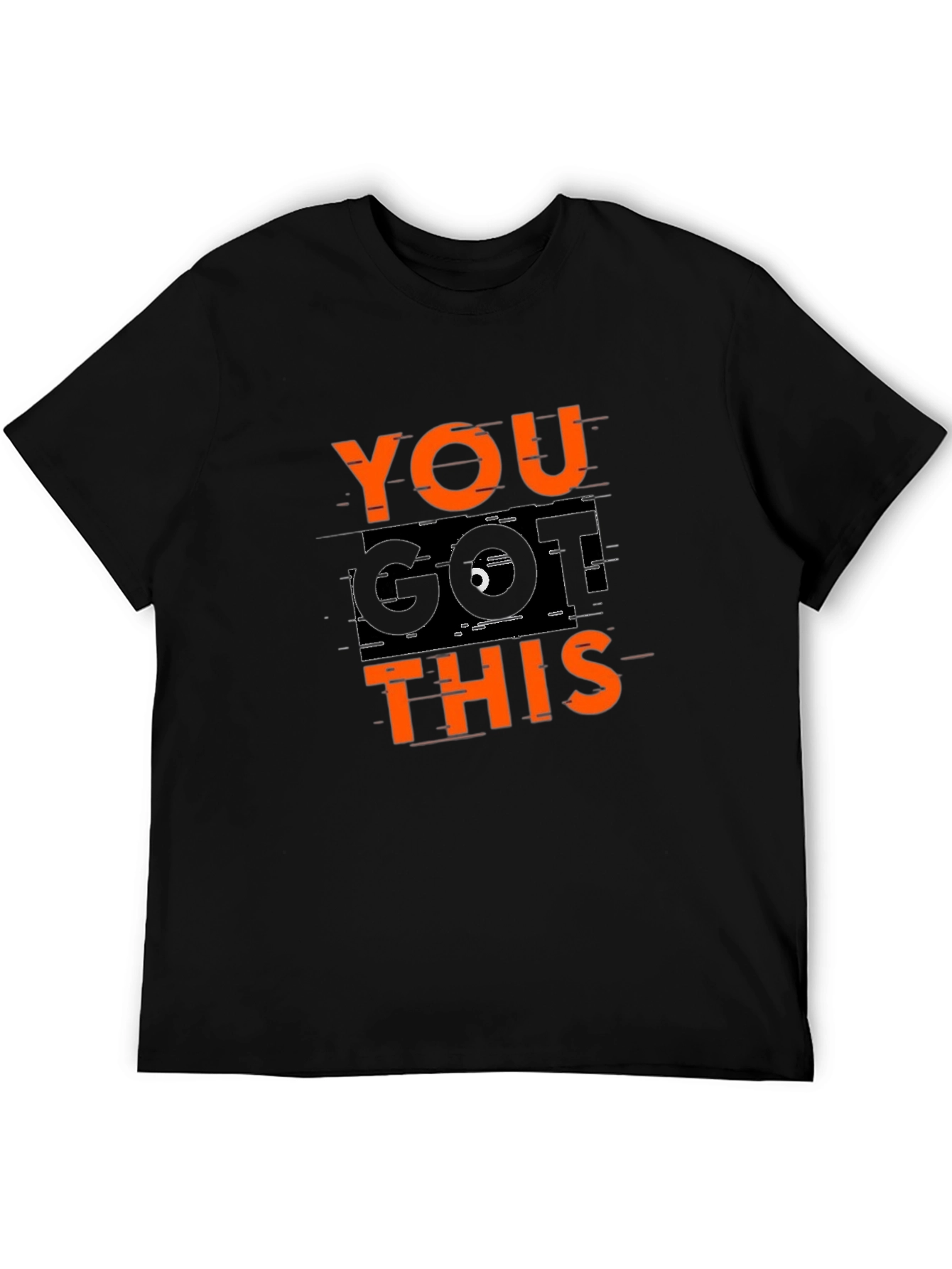 Motivational You Got This Graphic Tee - Black