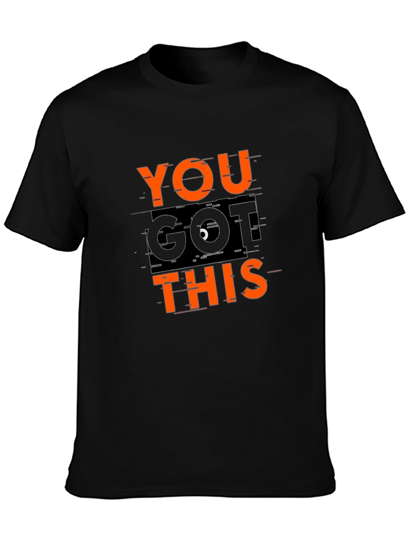 Motivational You Got This Graphic Tee - Black