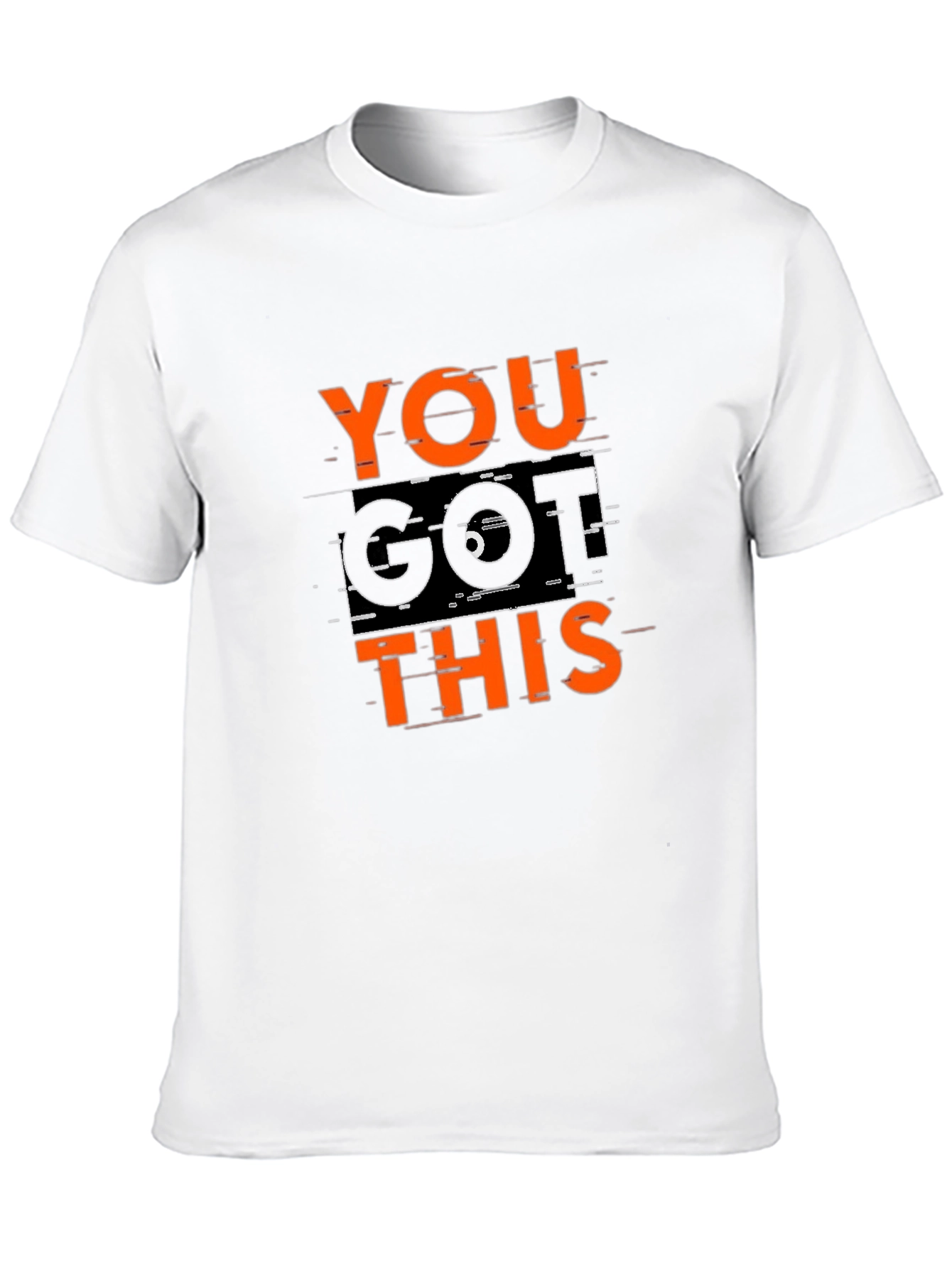 Motivational You Got This Graphic Tee - Black
