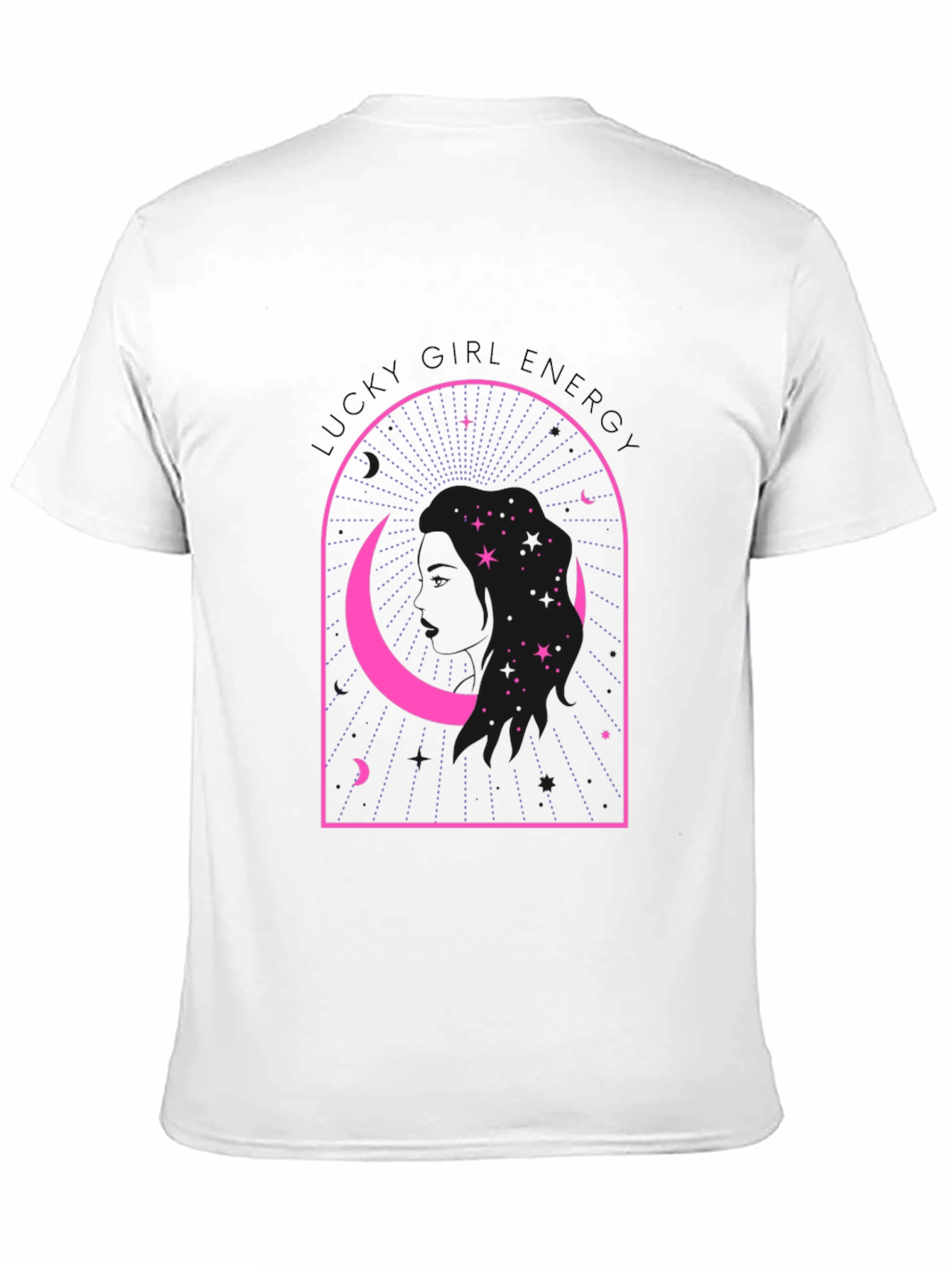 Lucky Girl Energy T-Shirt - Stylish Graphic Tee