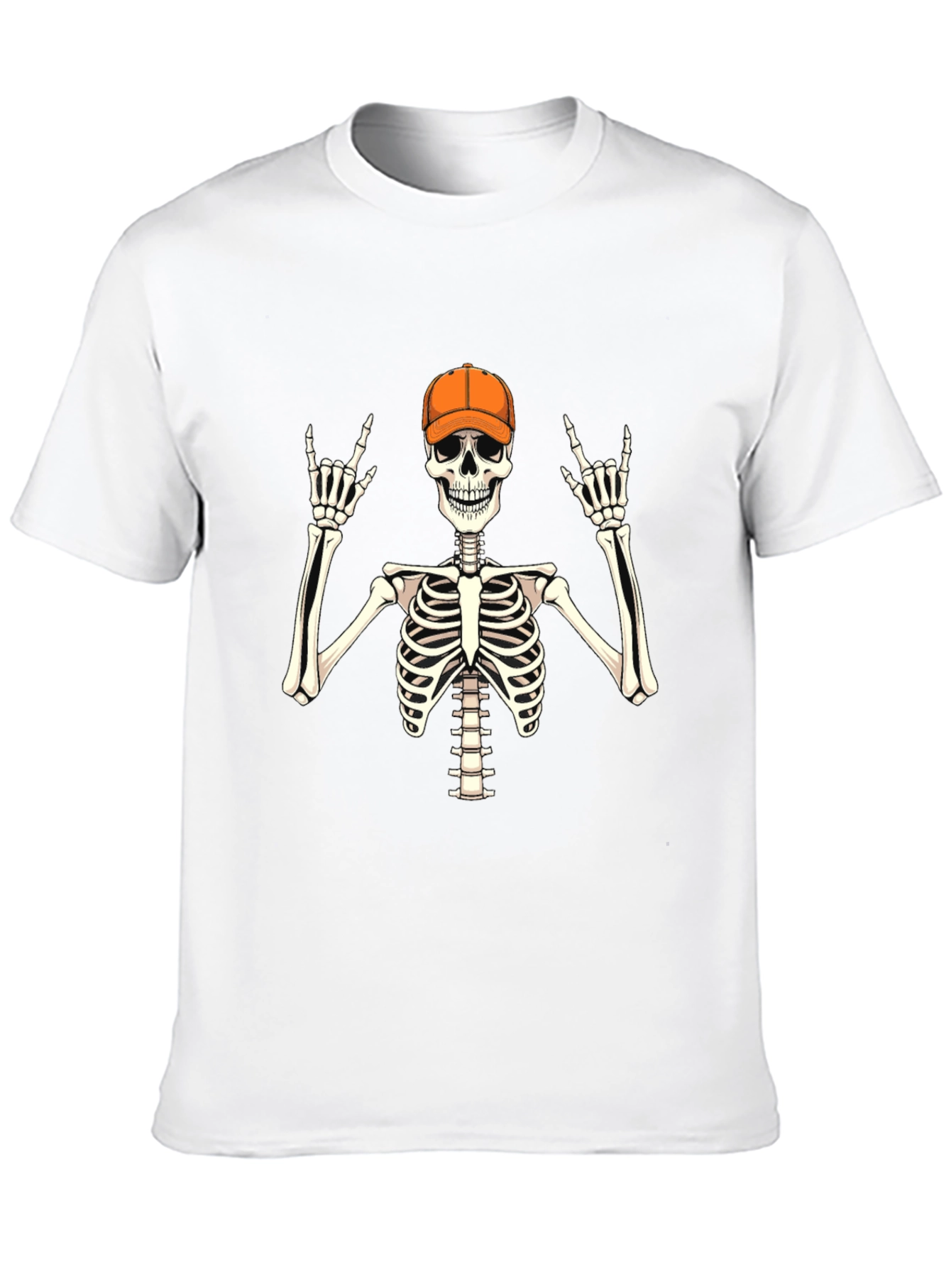 Skeleton Rocker T-Shirt - Black