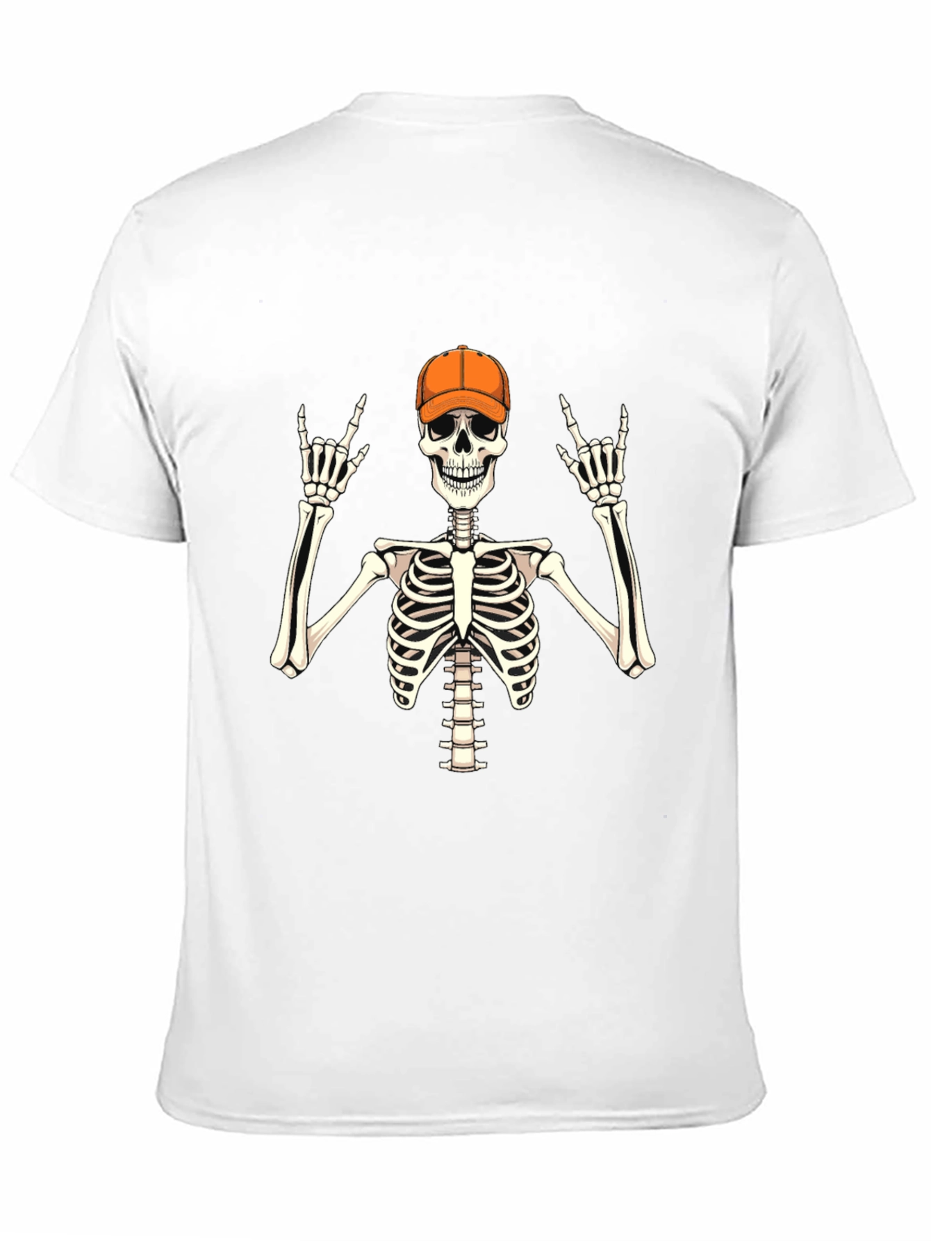 Skeleton Rocker T-Shirt - Black