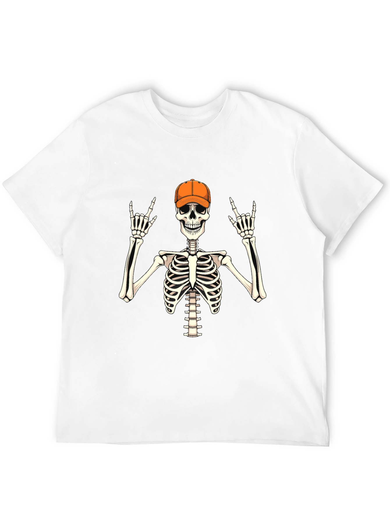 Skeleton Rocker T-Shirt - Black