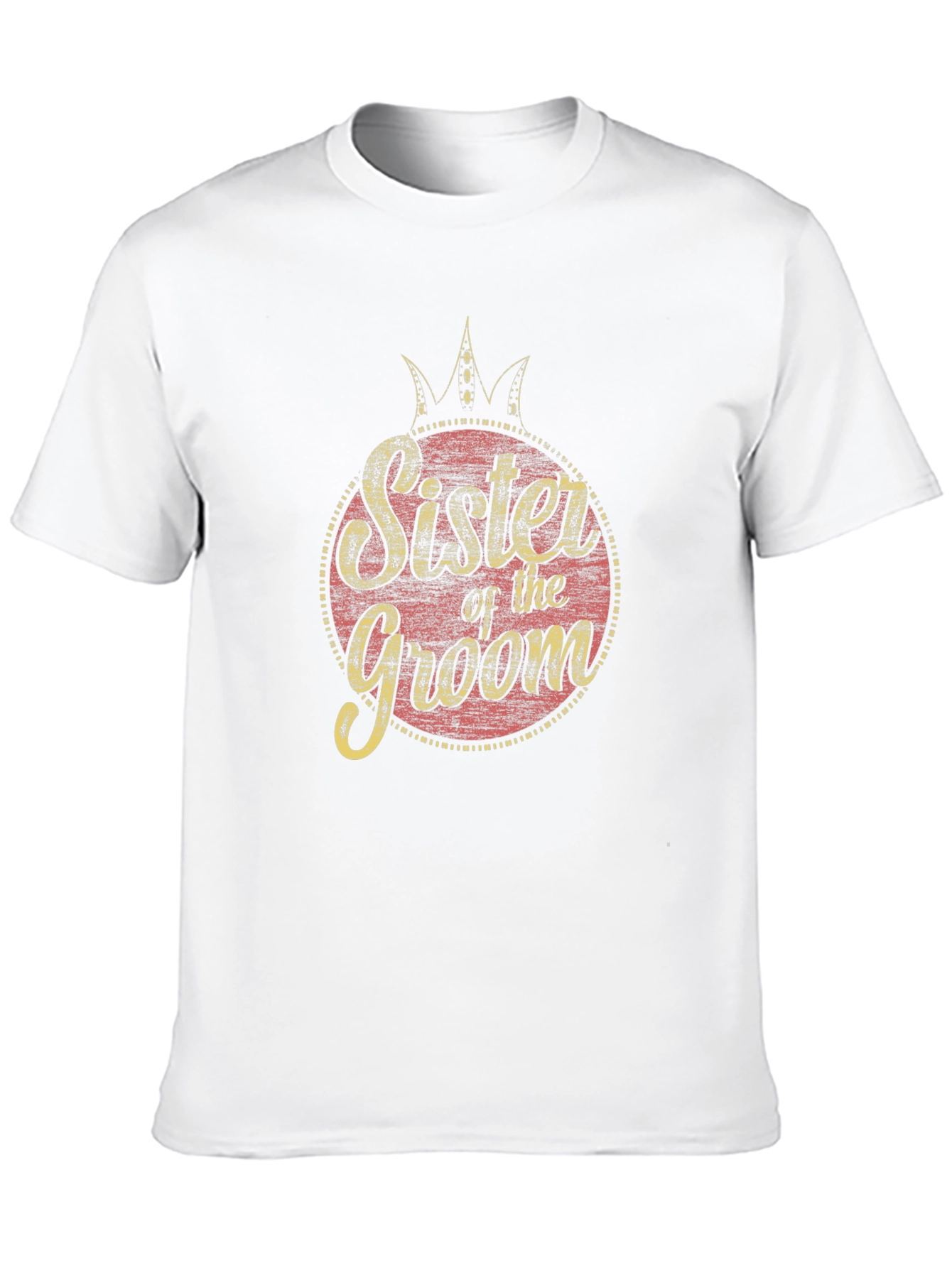 Sister of the Groom T-Shirt - Wedding Party Tee
