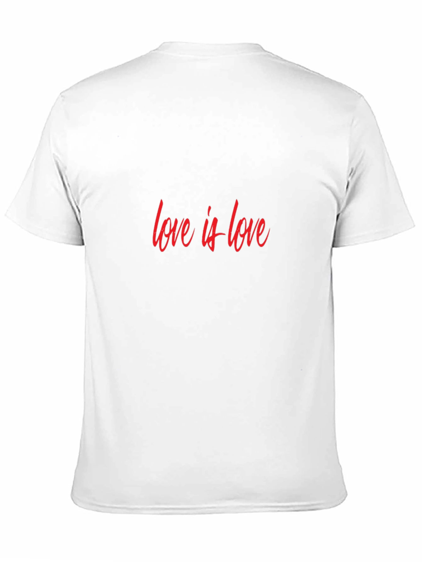 Love is Love T-Shirt - Black Casual Cotton Tee