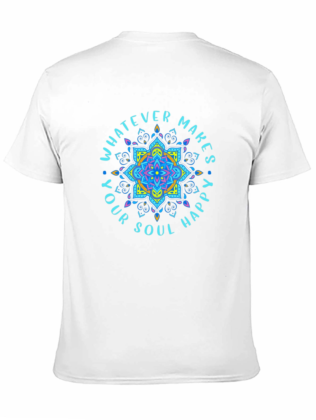 Soul Happy Black T-Shirt