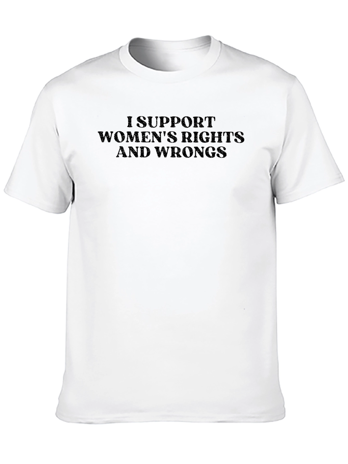 I Support Womens Rights and Wrongs T-Shirt
