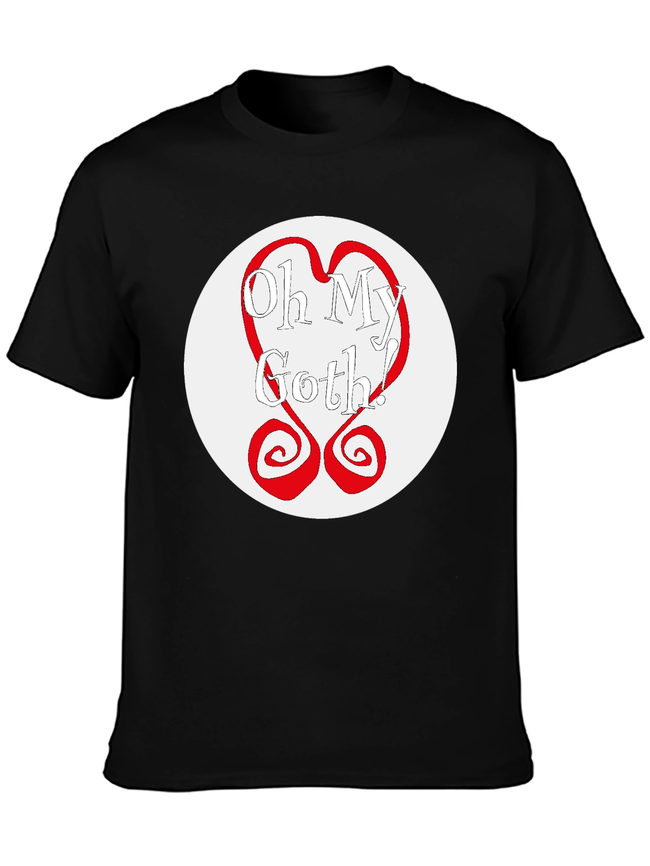 Oh My Goth! Graphic Tee - Black Unisex T-Shirt