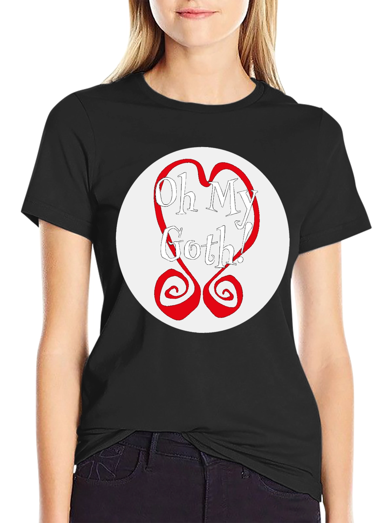 Oh My Goth! Graphic Tee - Black Unisex T-Shirt