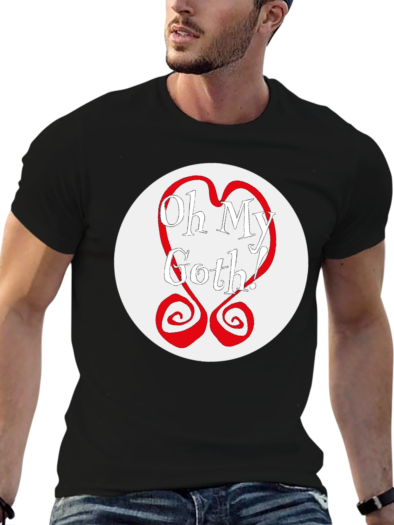 Oh My Goth! Graphic Tee - Black Unisex T-Shirt