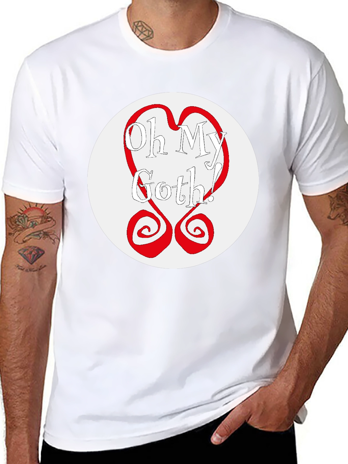 Oh My Goth! Graphic Tee - Black Unisex T-Shirt