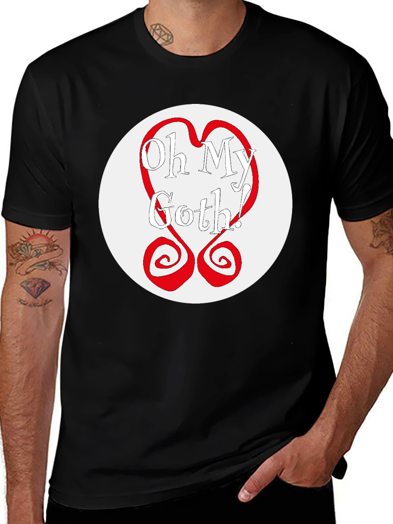 Oh My Goth! Graphic Tee - Black Unisex T-Shirt