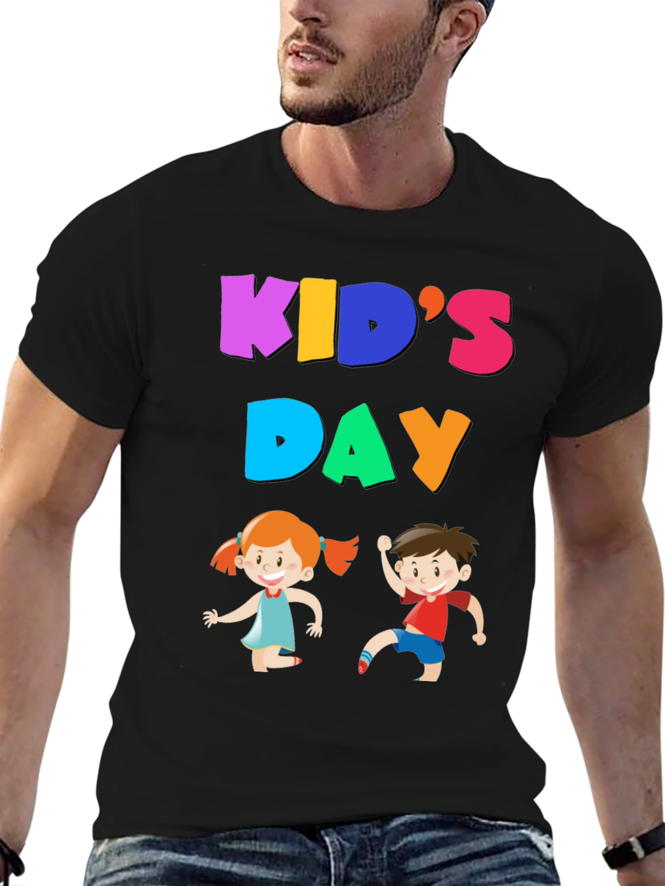 Colorful Kids Day T-Shirt
