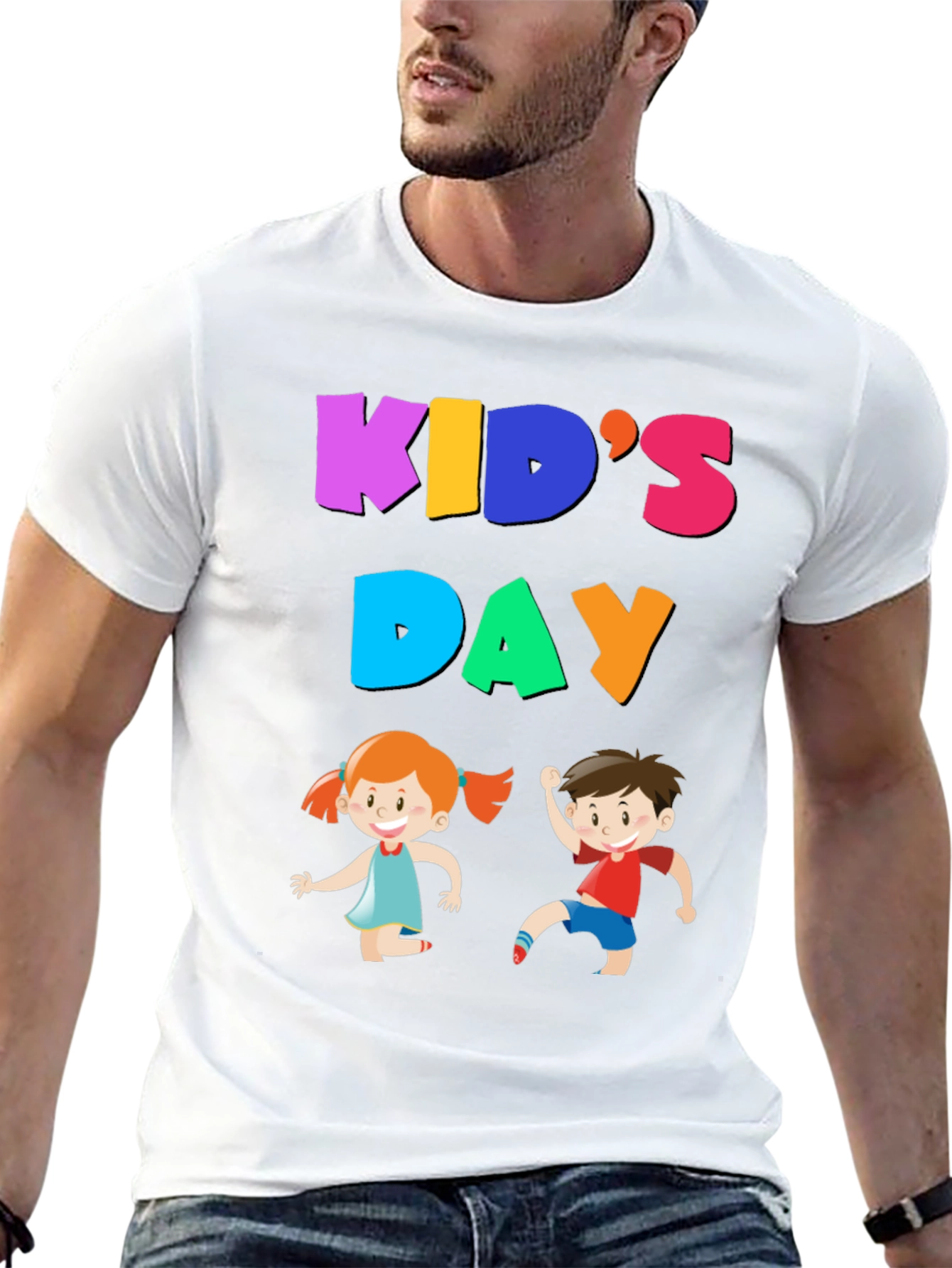 Colorful Kids Day T-Shirt
