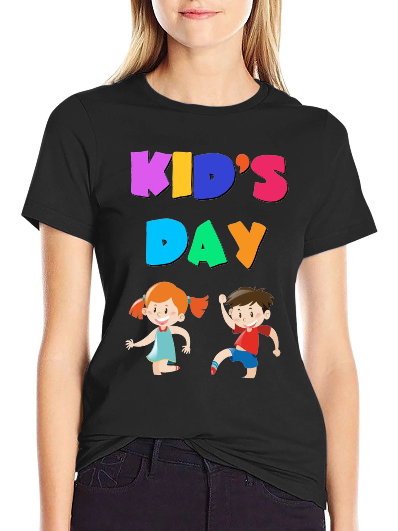 Colorful Kids Day T-Shirt