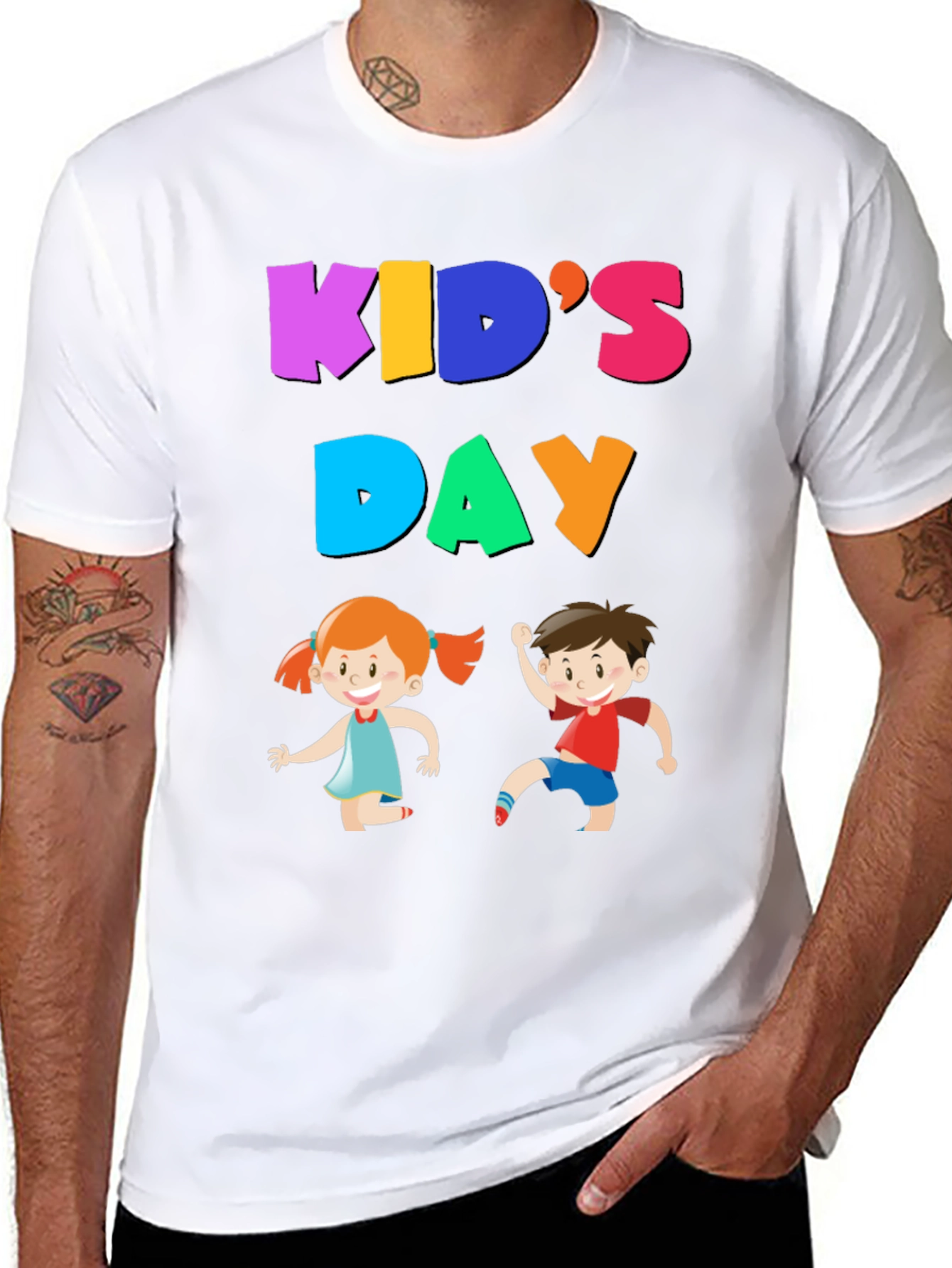 Colorful Kids Day T-Shirt