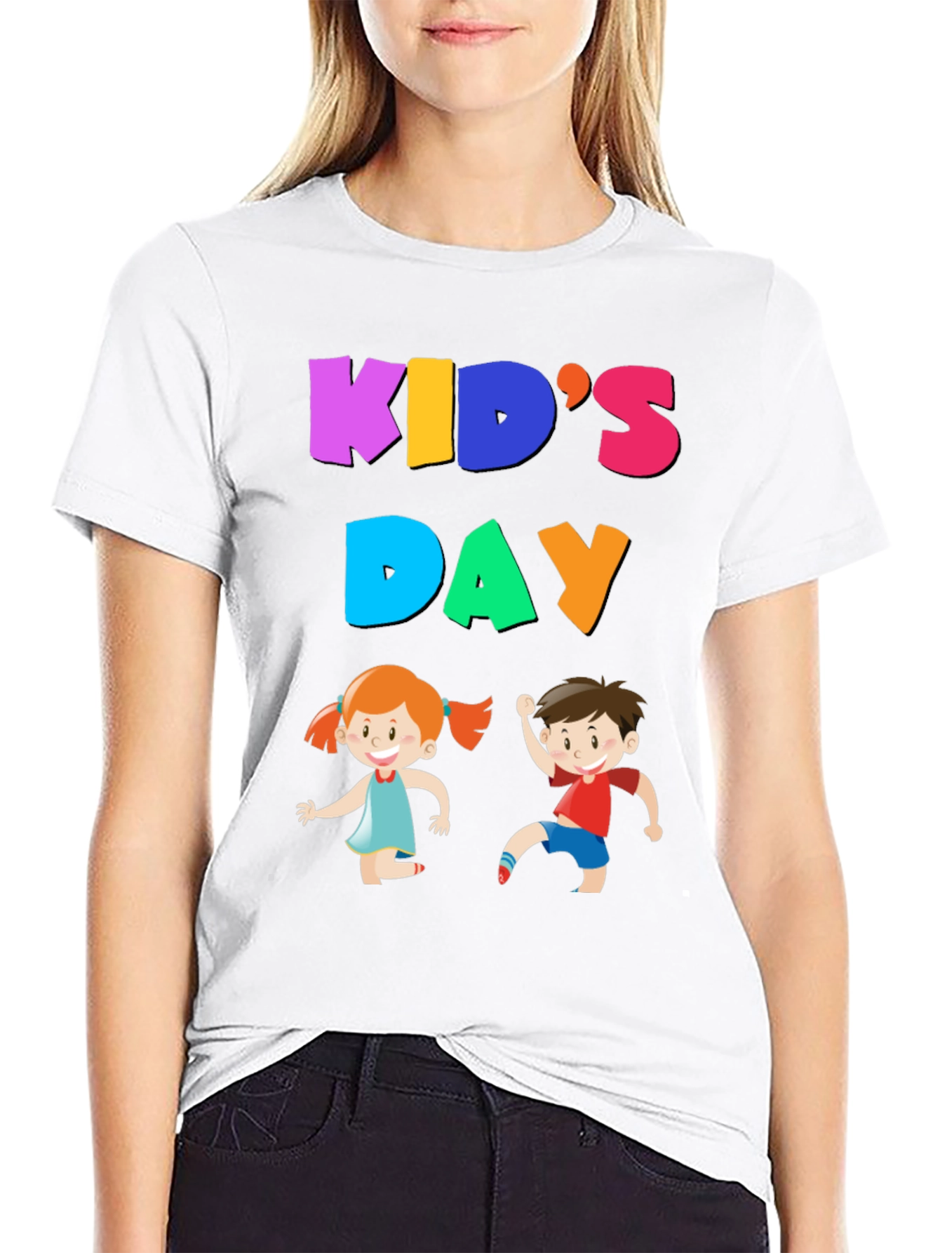 Colorful Kids Day T-Shirt
