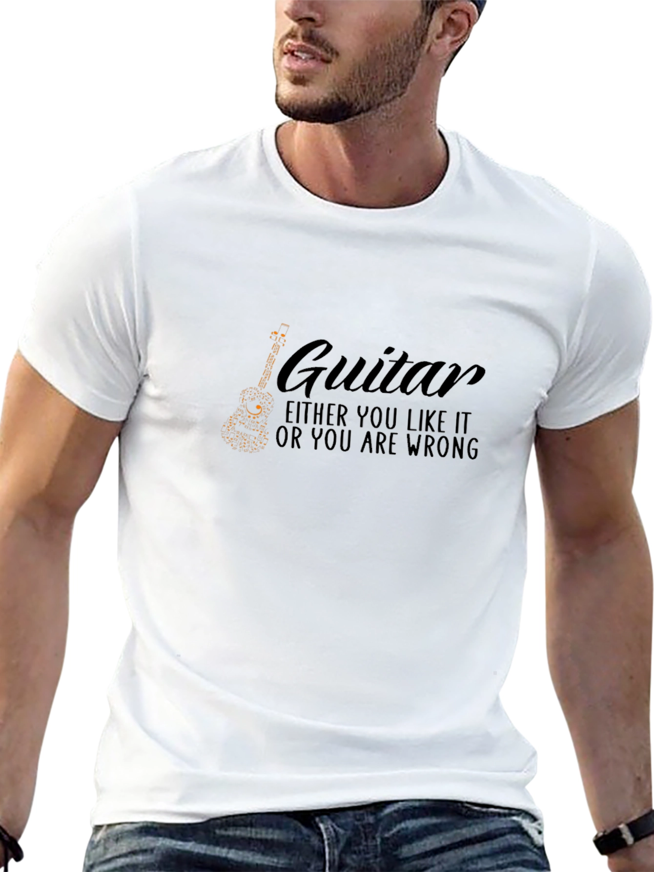 Guitar Lover T-Shirt - Either You Like It