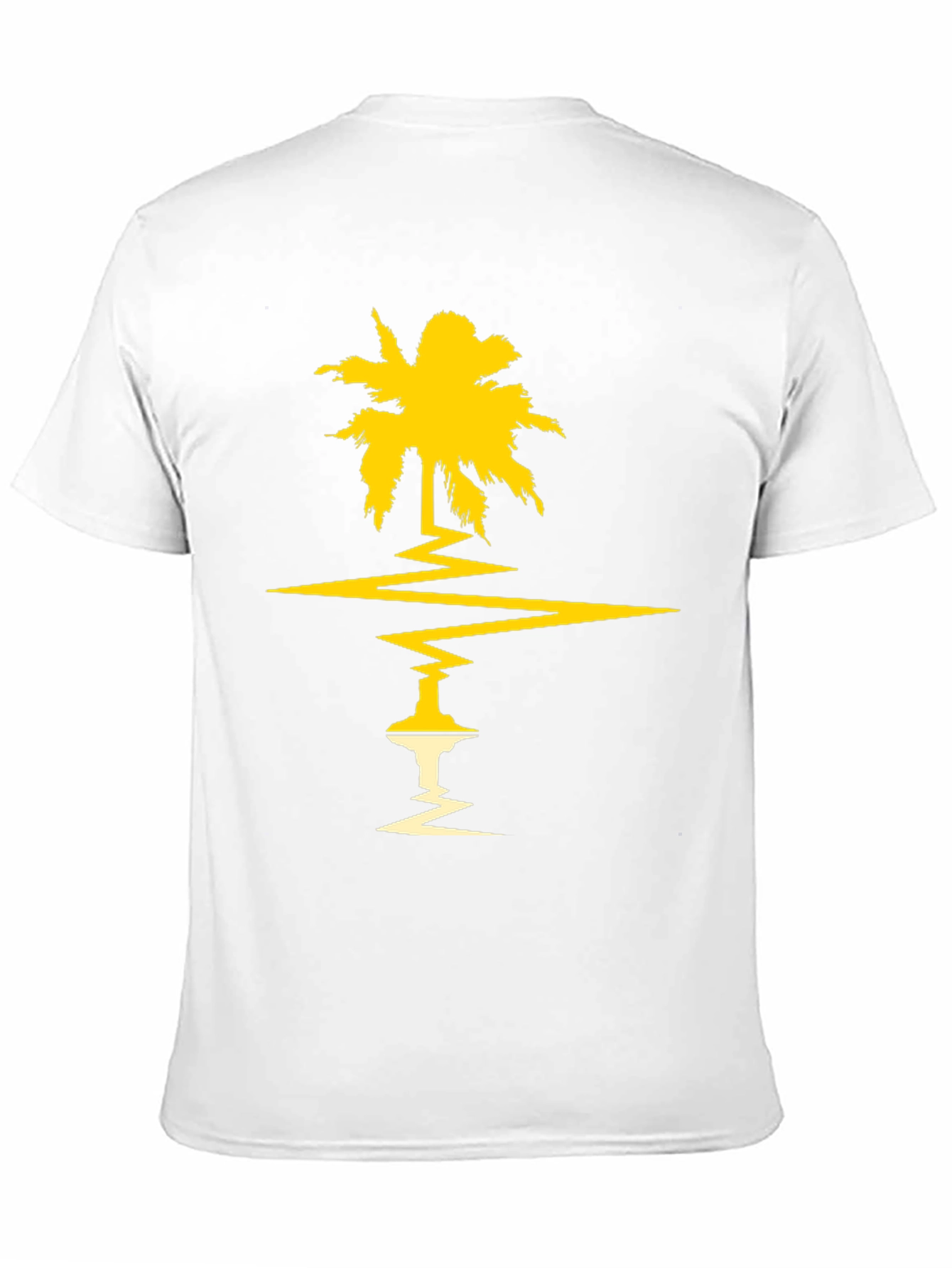 Palm Tree Graphic Tee - Black