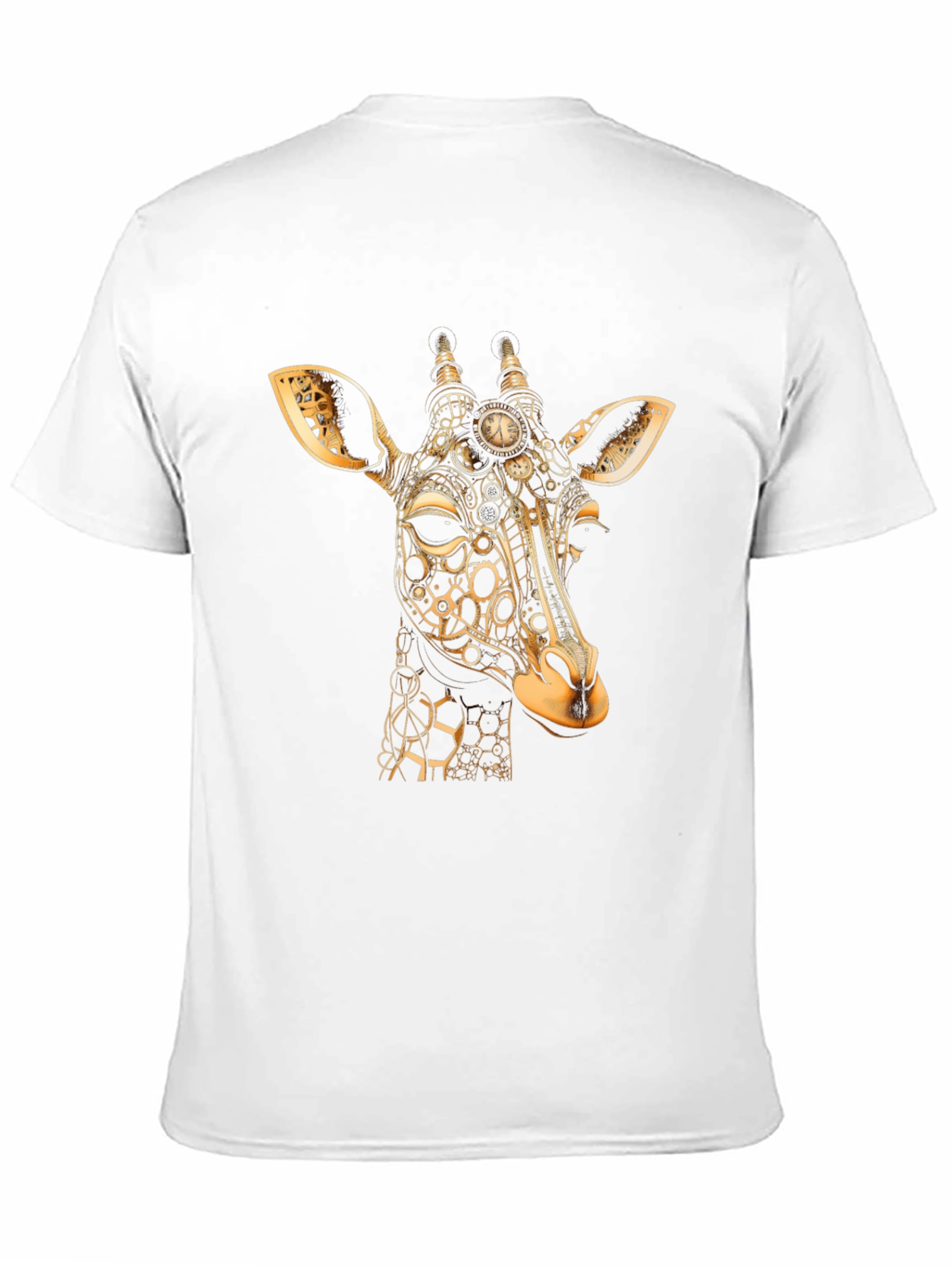 Steampunk Giraffe Graphic Tee - Unique Design