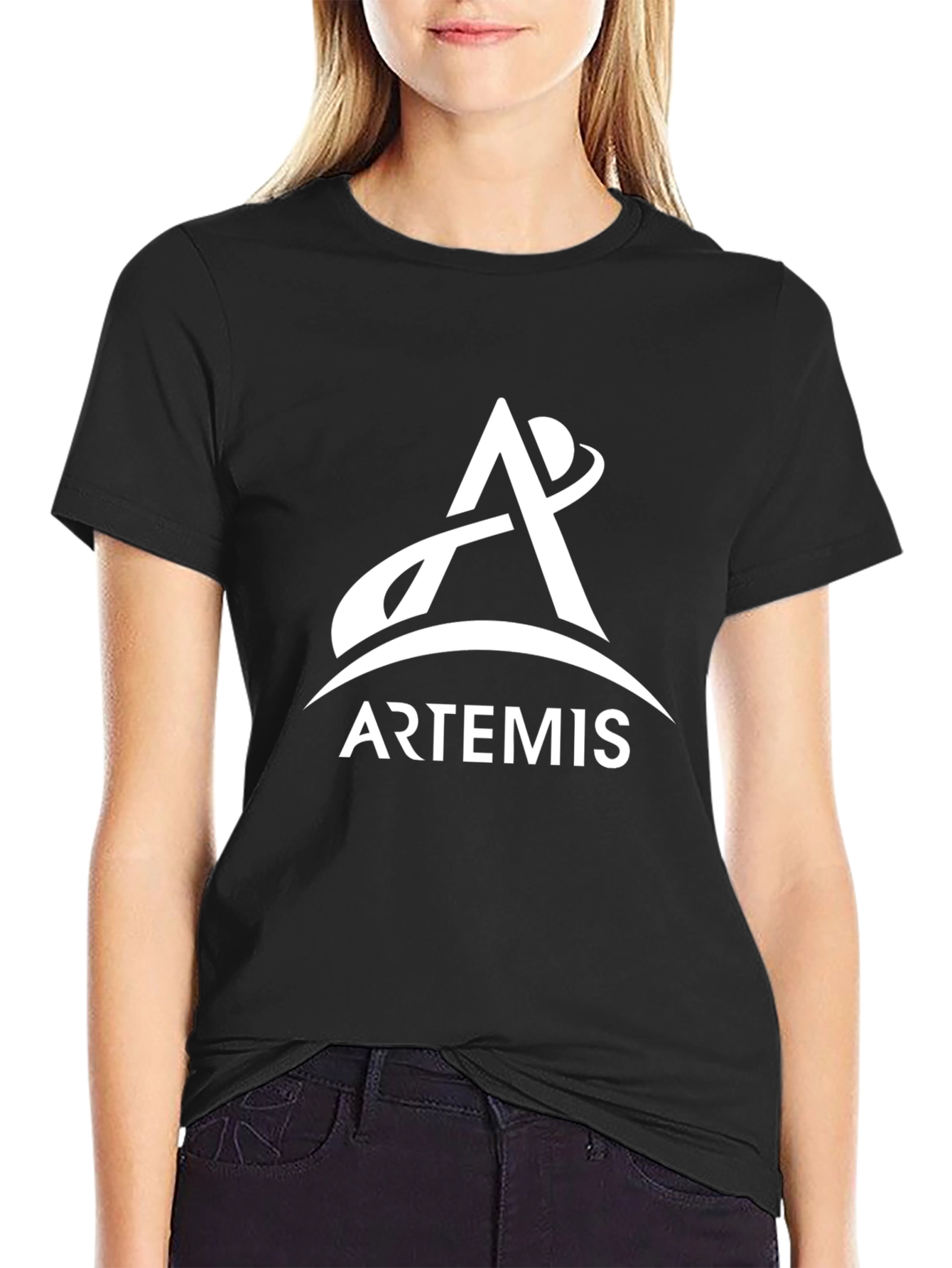 Artemis Program Graphic T-Shirt - Black