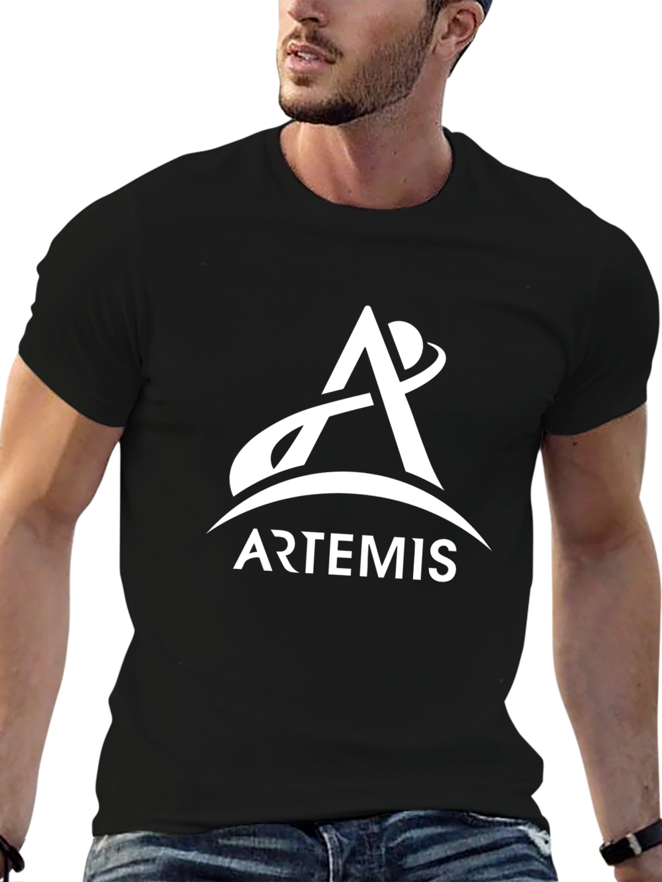 Artemis Program Graphic T-Shirt - Black