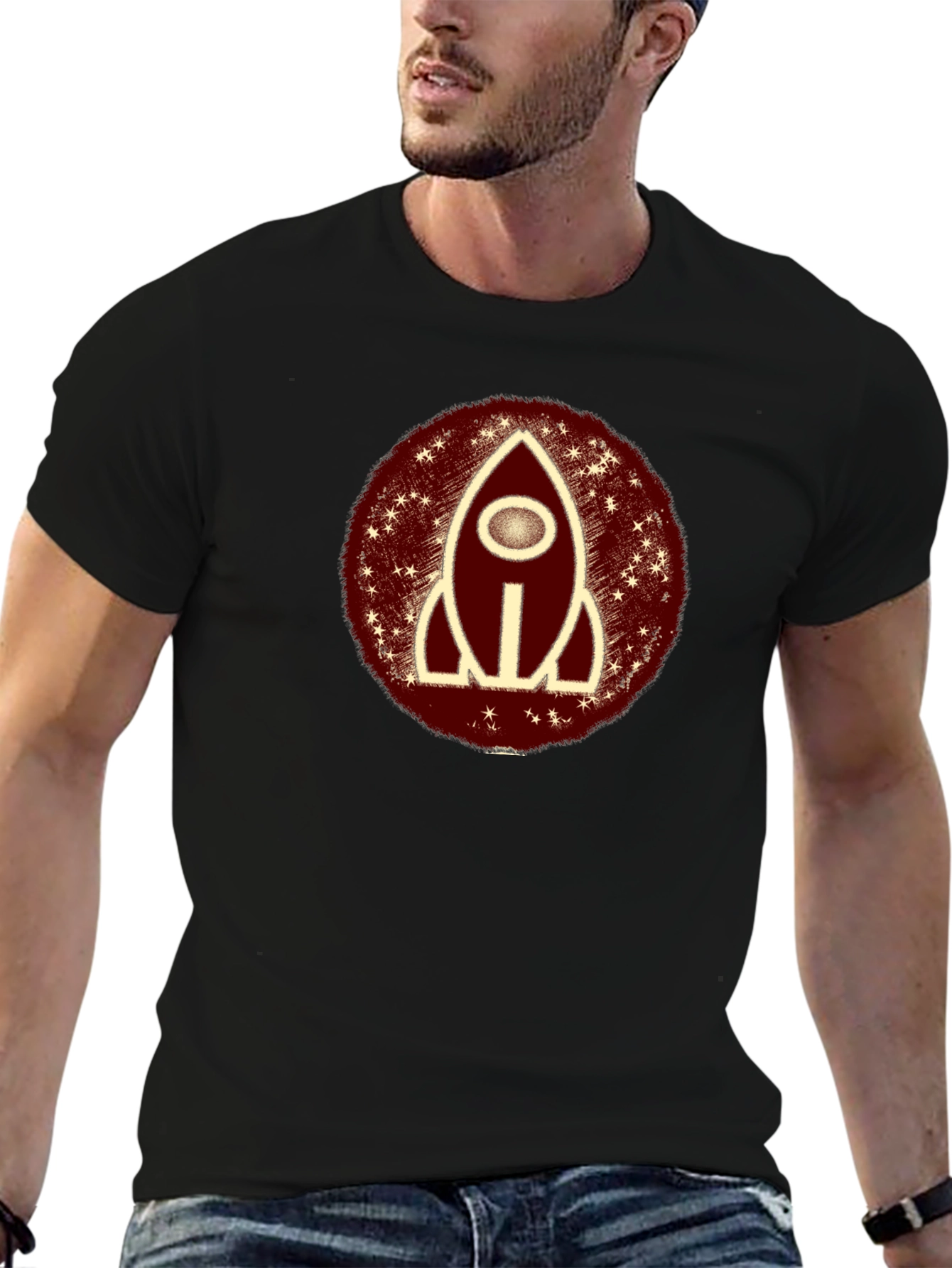 Rocket T-Shirt - Retro Style