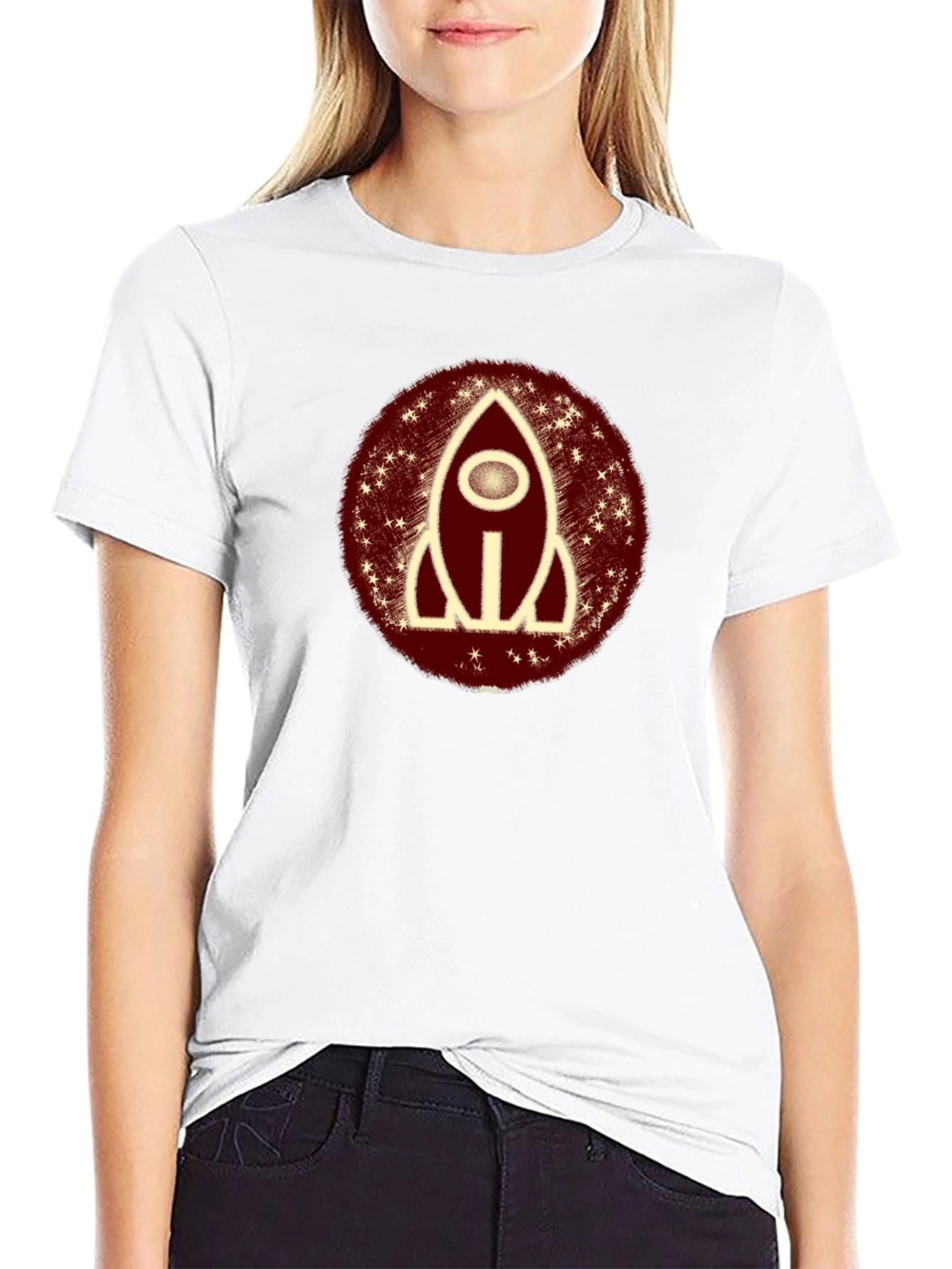 Rocket T-Shirt - Retro Style