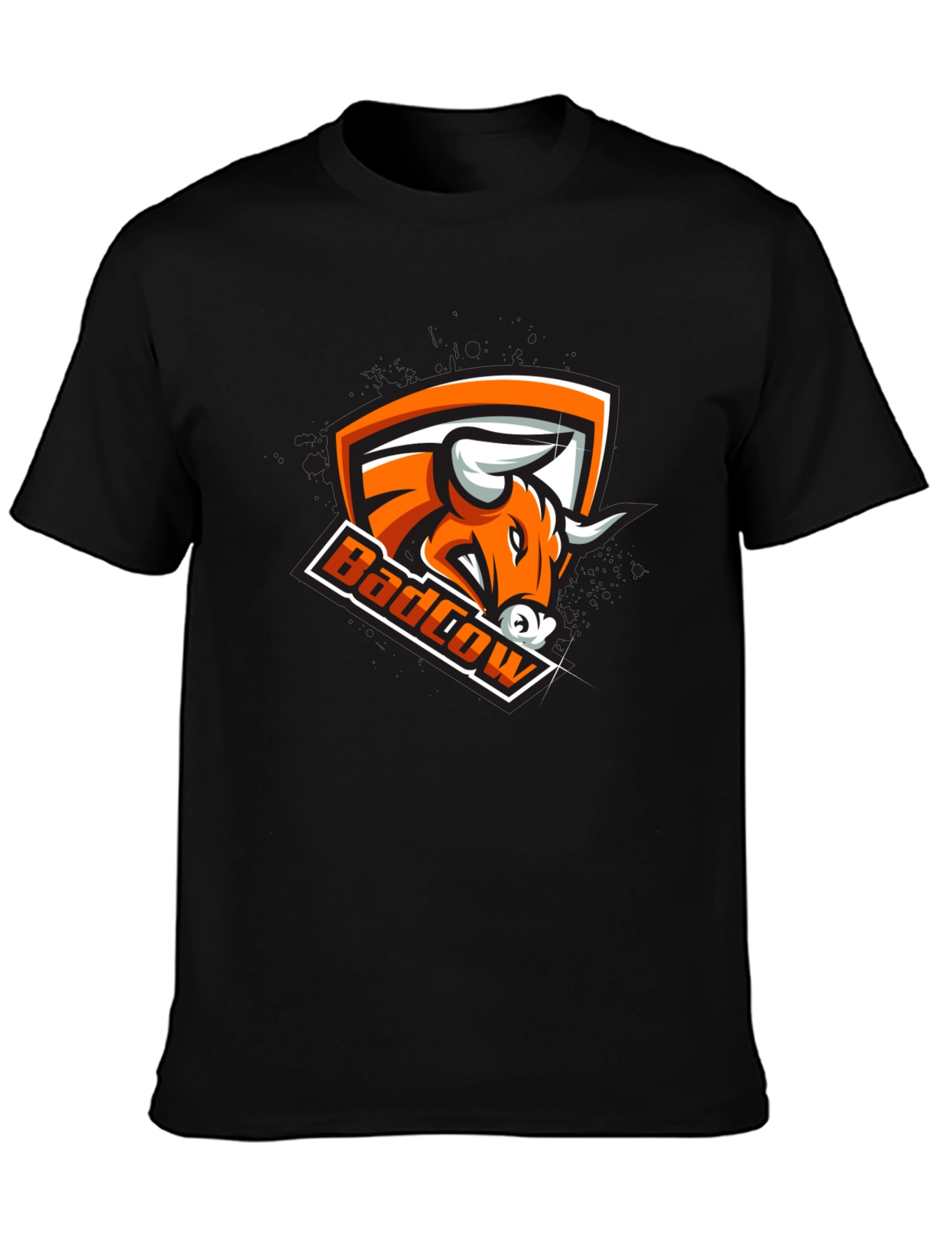 BadCow Graphic Black T-Shirt