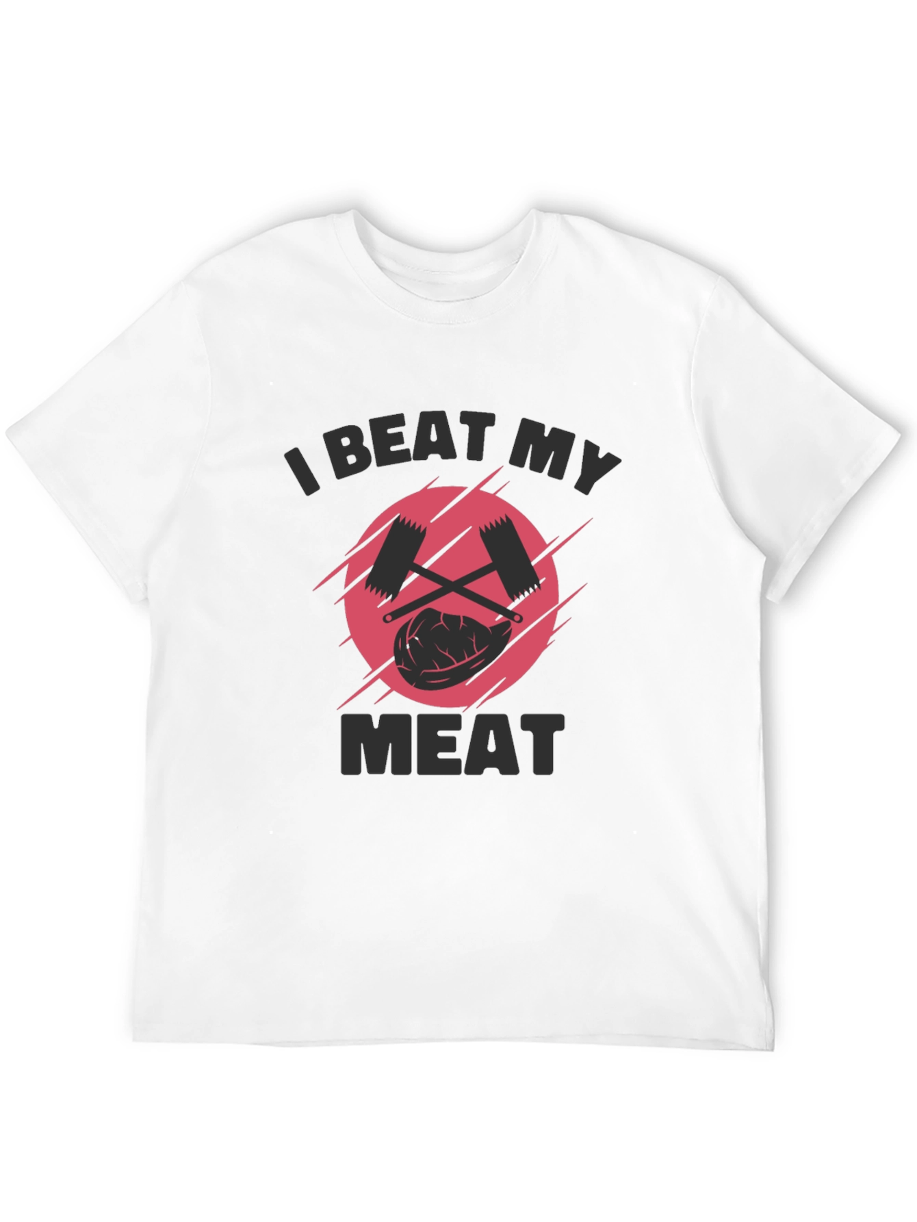 I Beat My Meat Funny BBQ T-Shirt