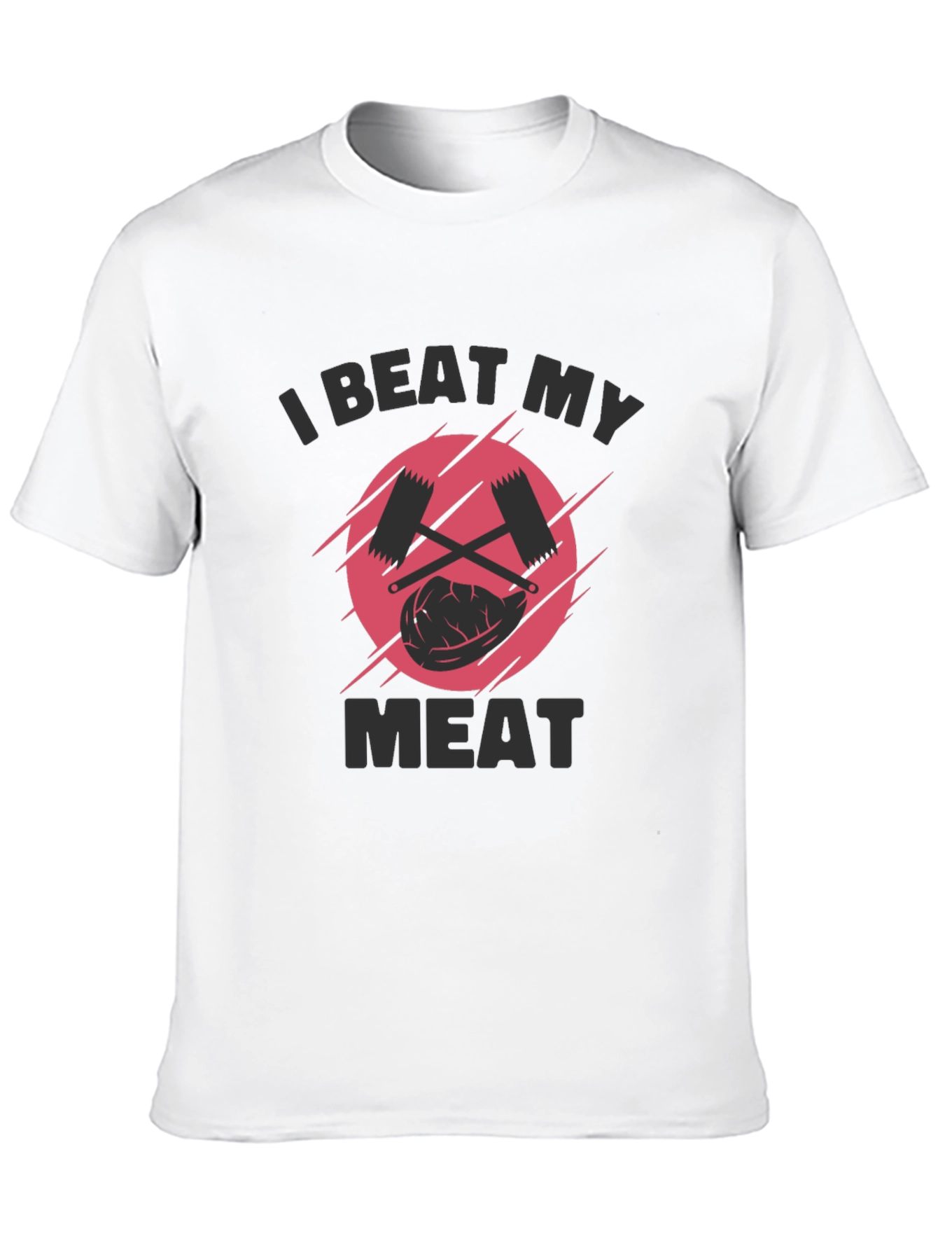 I Beat My Meat Funny BBQ T-Shirt