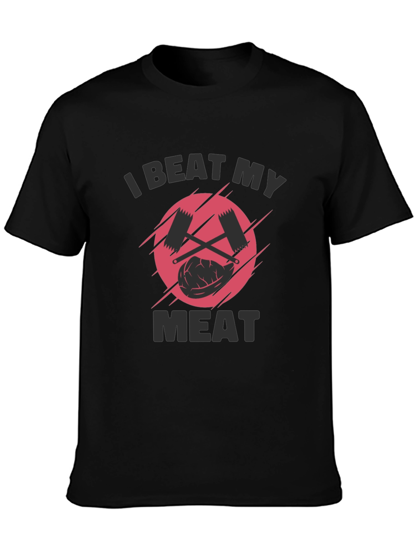 I Beat My Meat Funny BBQ T-Shirt