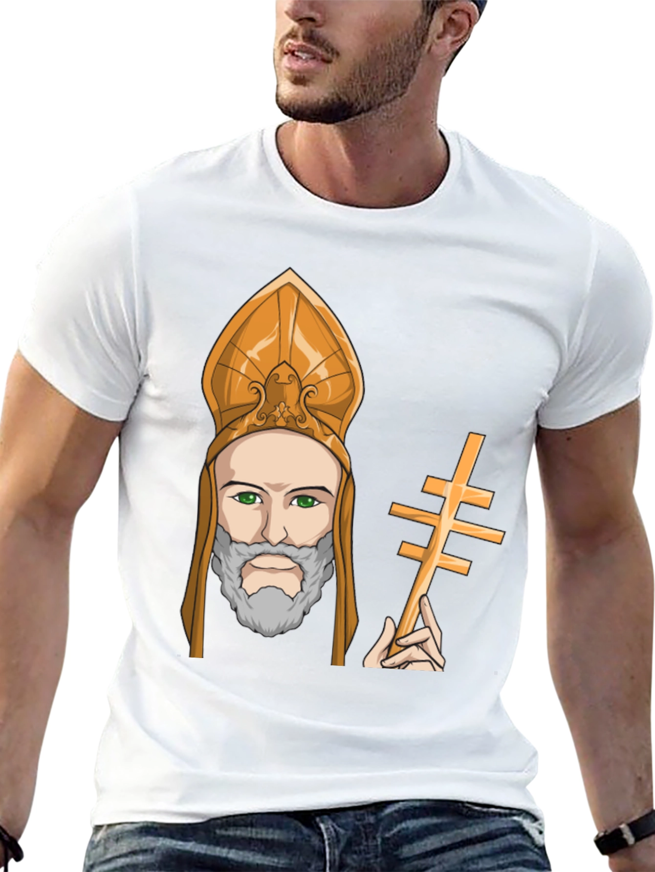 Bishop Graphic T-Shirt - Mens Black Tee