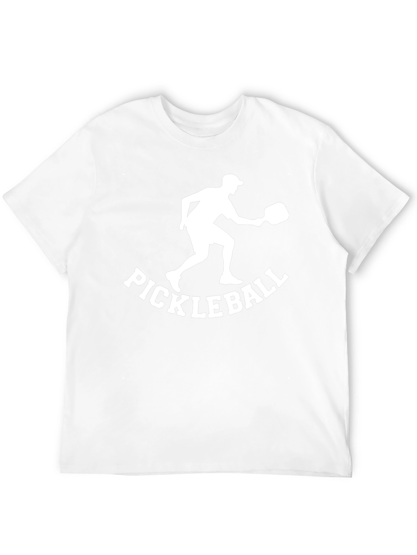 Pickleball Player Graphic T-Shirt - Black