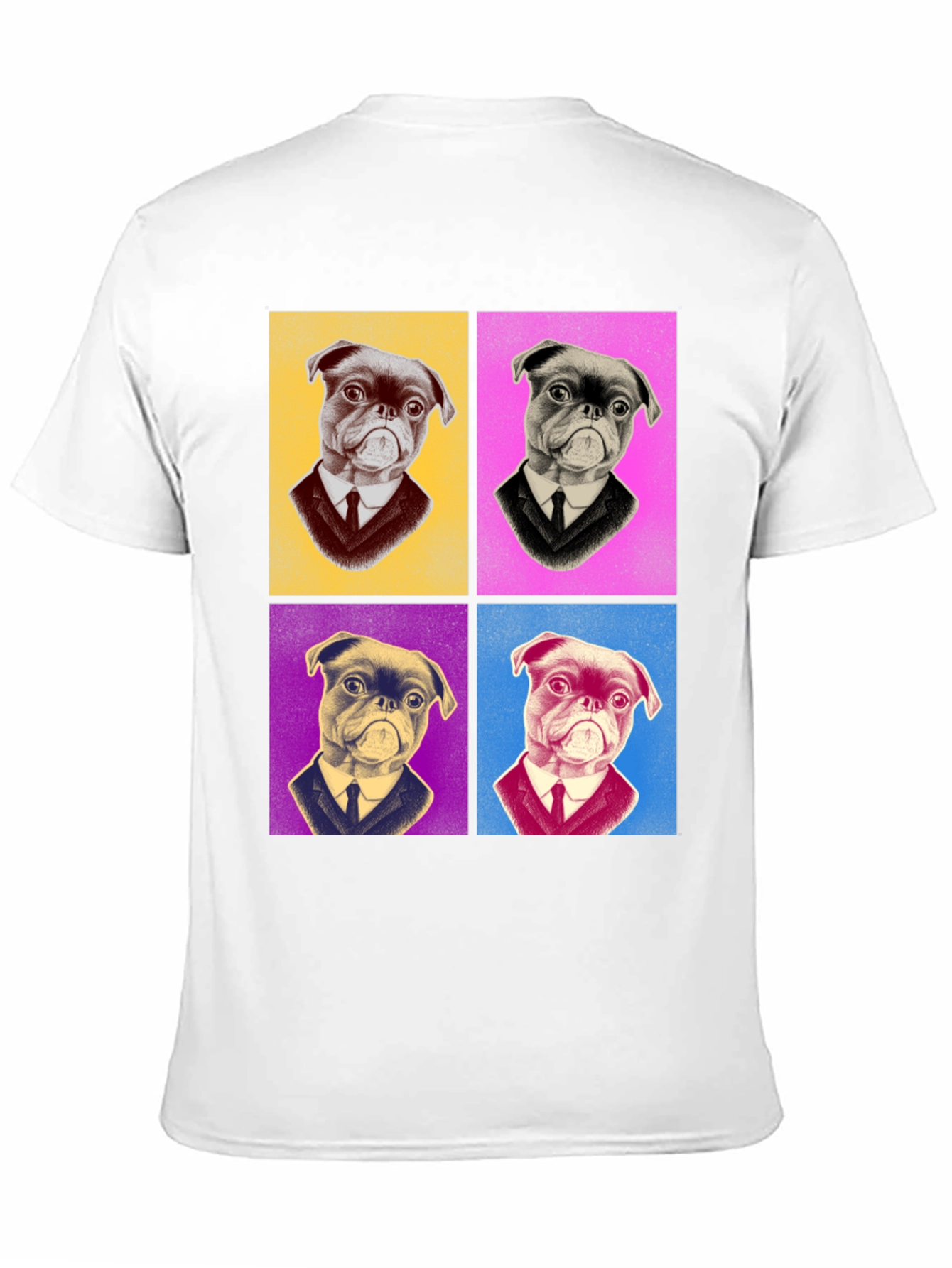 Pop Art Pug T-Shirt - Stylish Graphic Tee