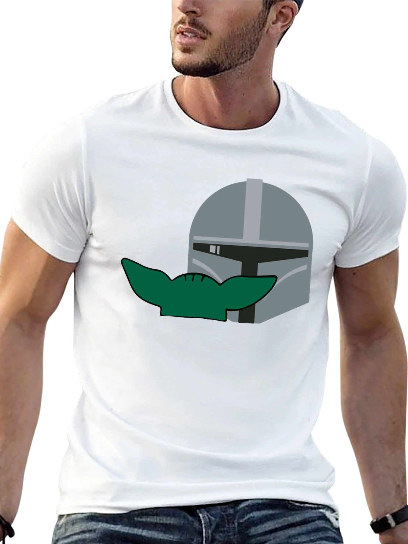 Mandalorian & Grogu Graphic T-Shirt