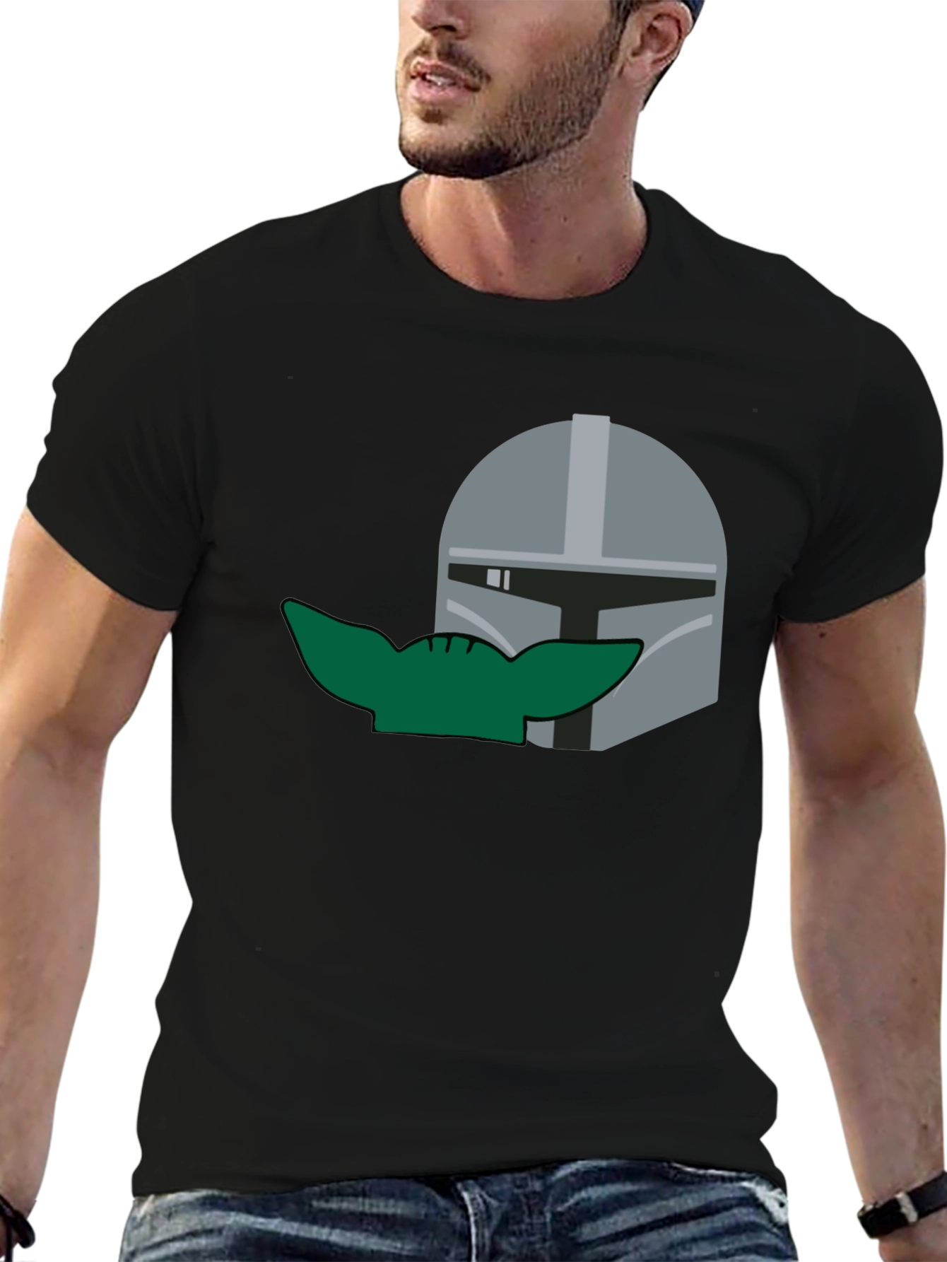 Mandalorian & Grogu Graphic T-Shirt