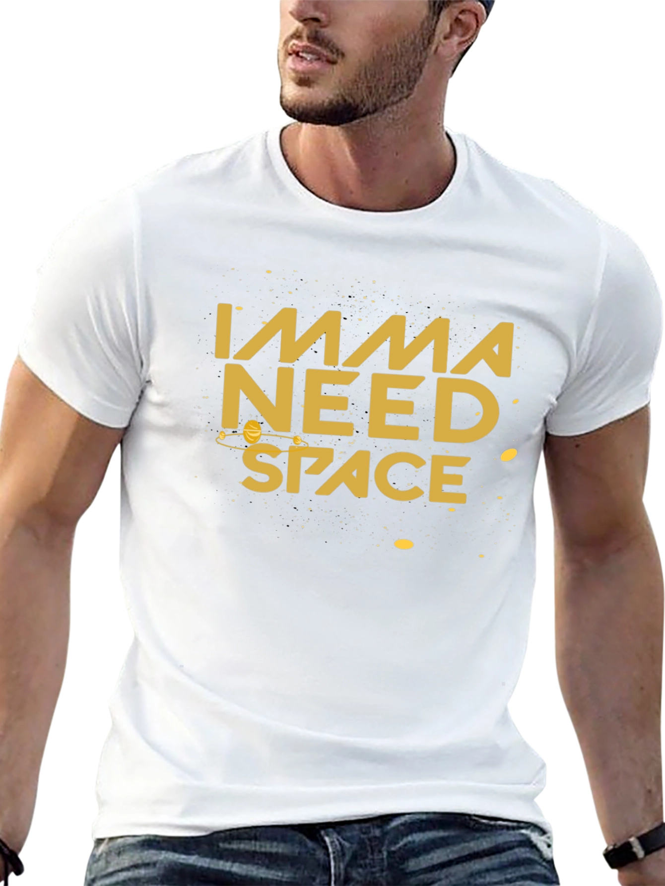 Imma Need Space Graphic T-Shirt