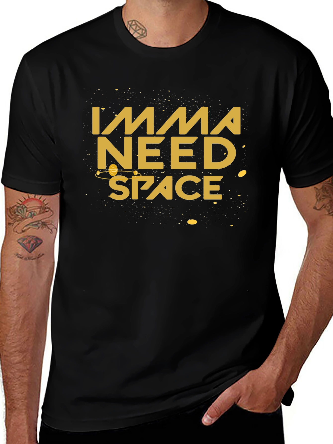 Imma Need Space Graphic T-Shirt