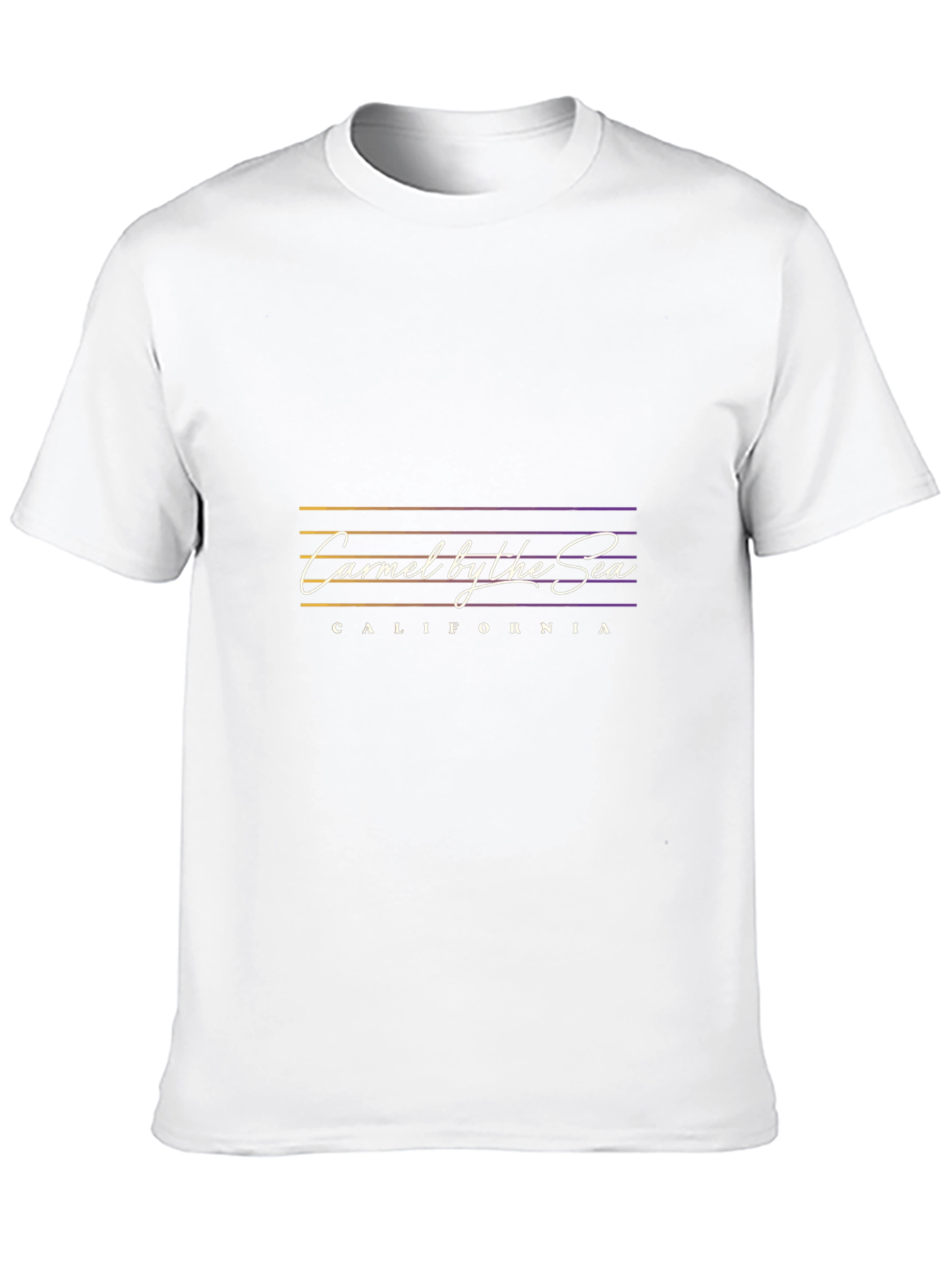 Carmel by the Sea California Black T-Shirt