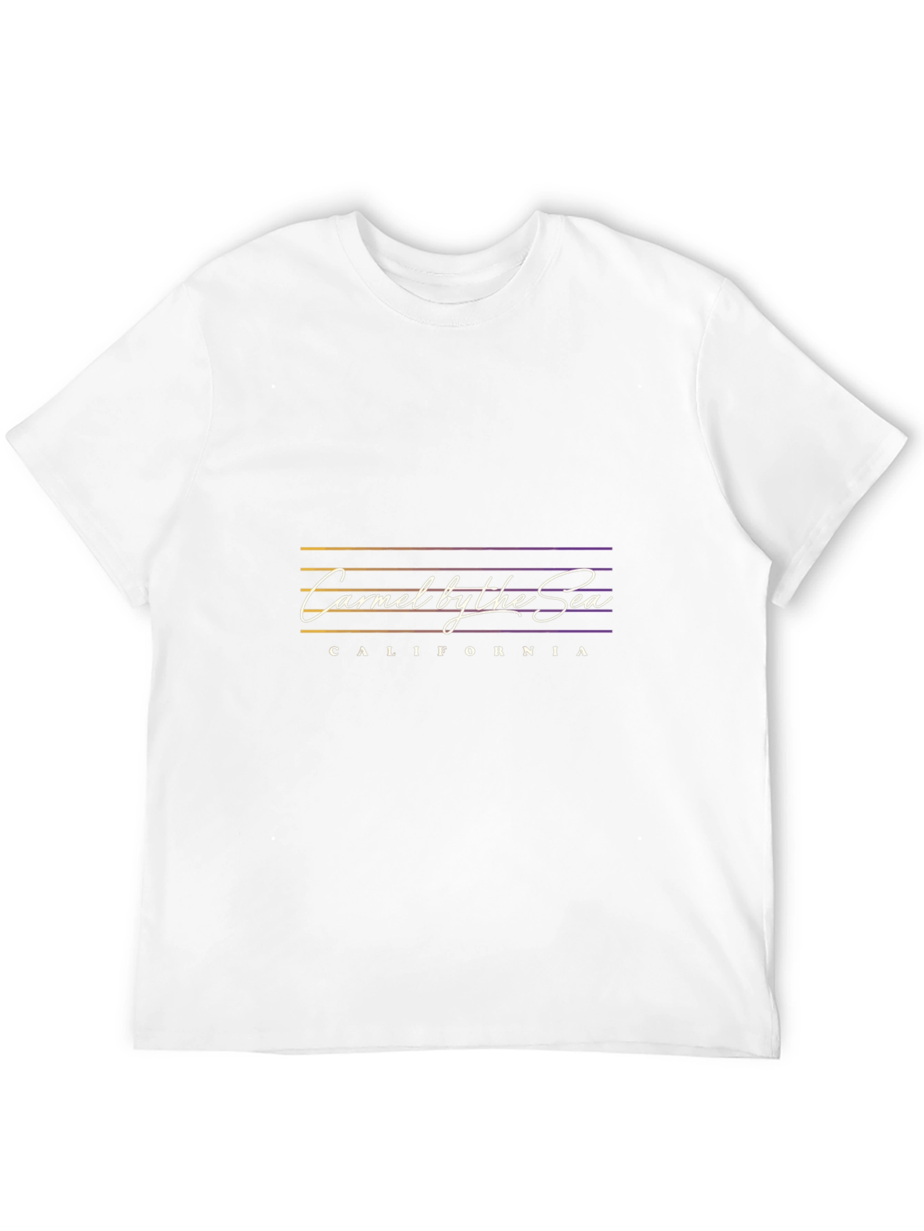 Carmel by the Sea California Black T-Shirt