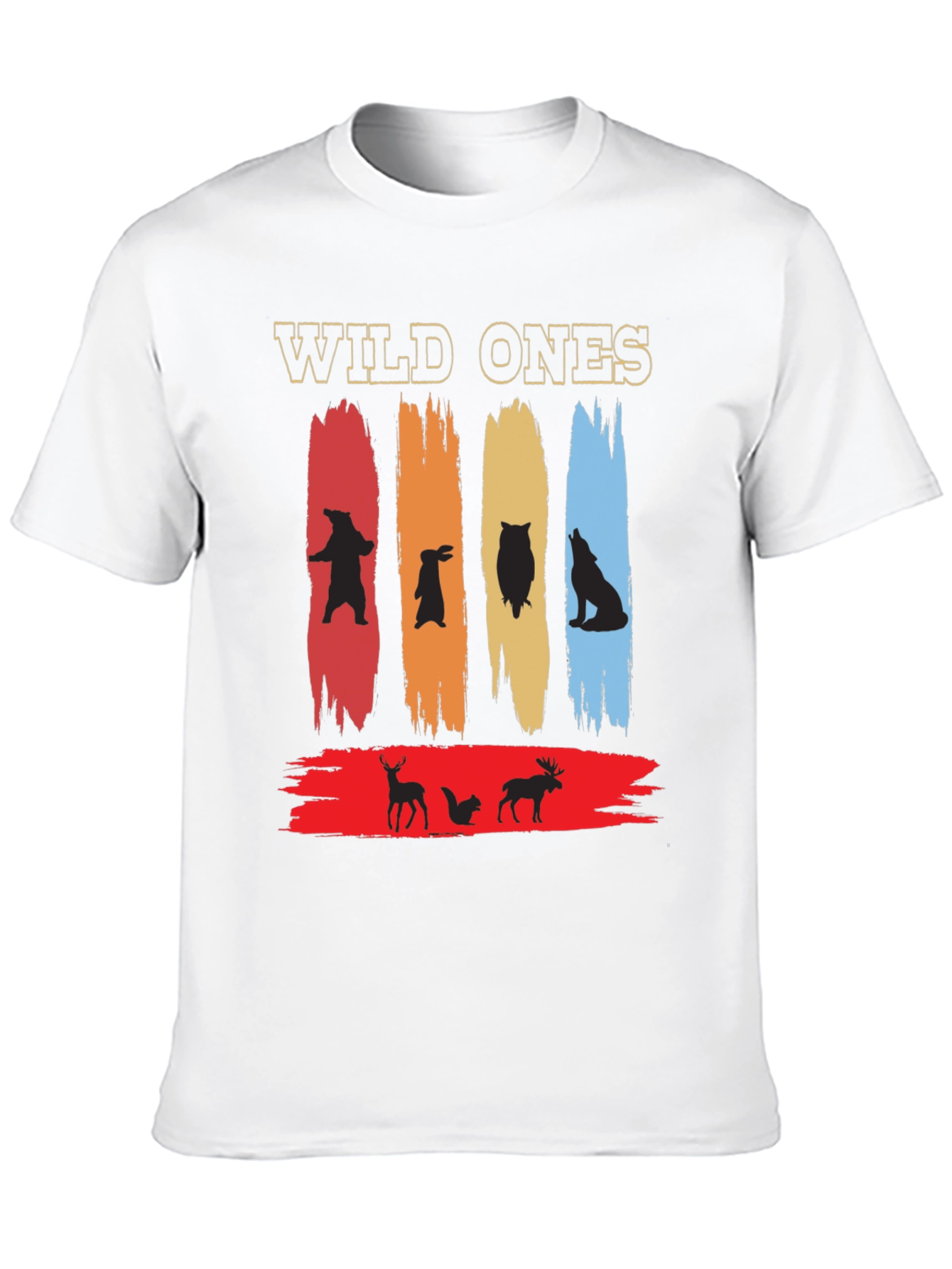 Wild Ones Animal Graphic Tee - Nature Inspired Design
