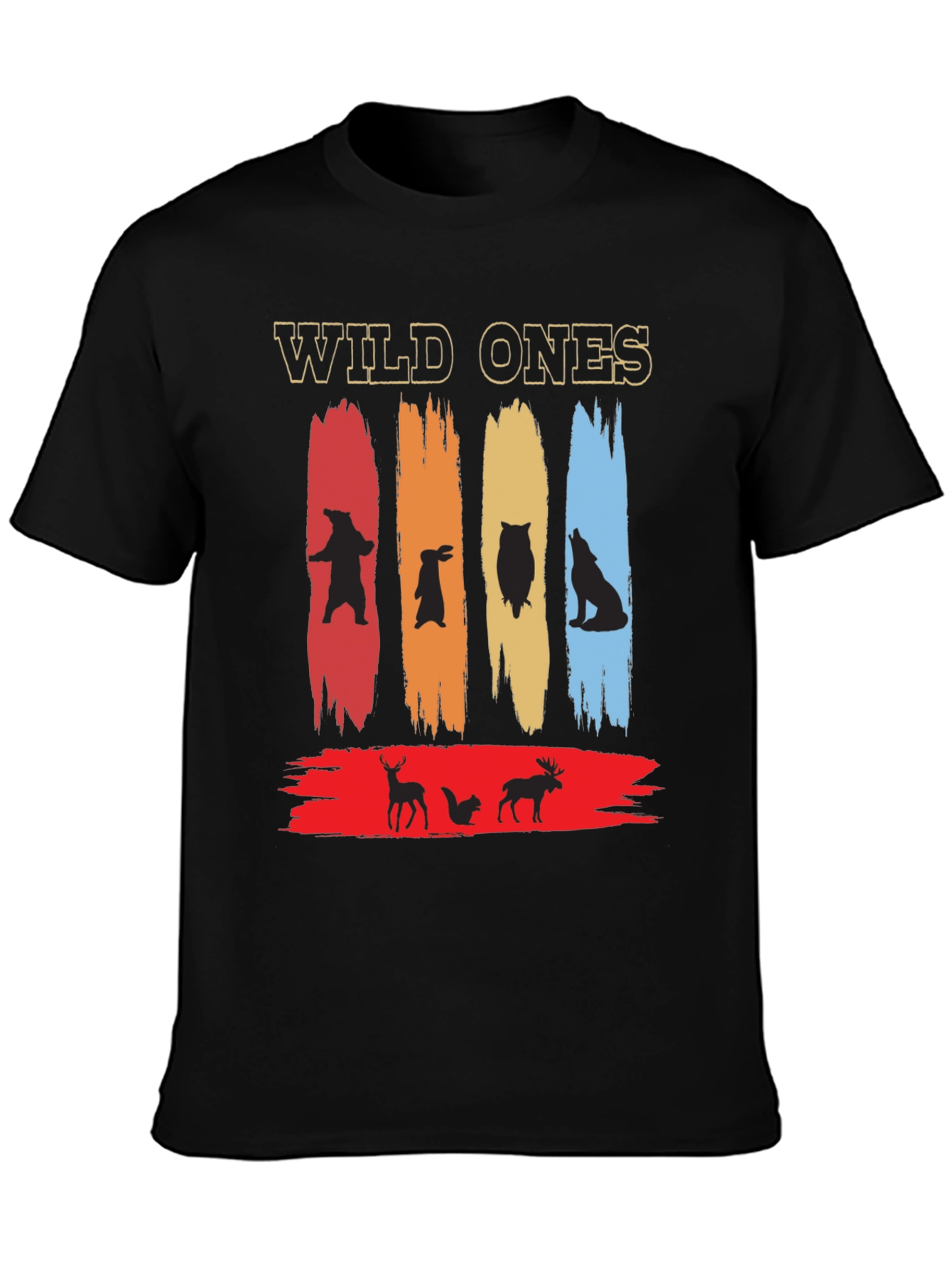 Wild Ones Animal Graphic Tee - Nature Inspired Design