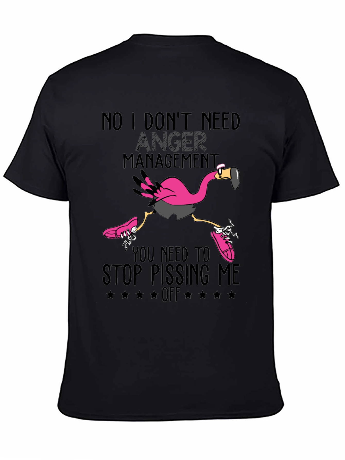 Anger Management Flamingo Graphic Tee