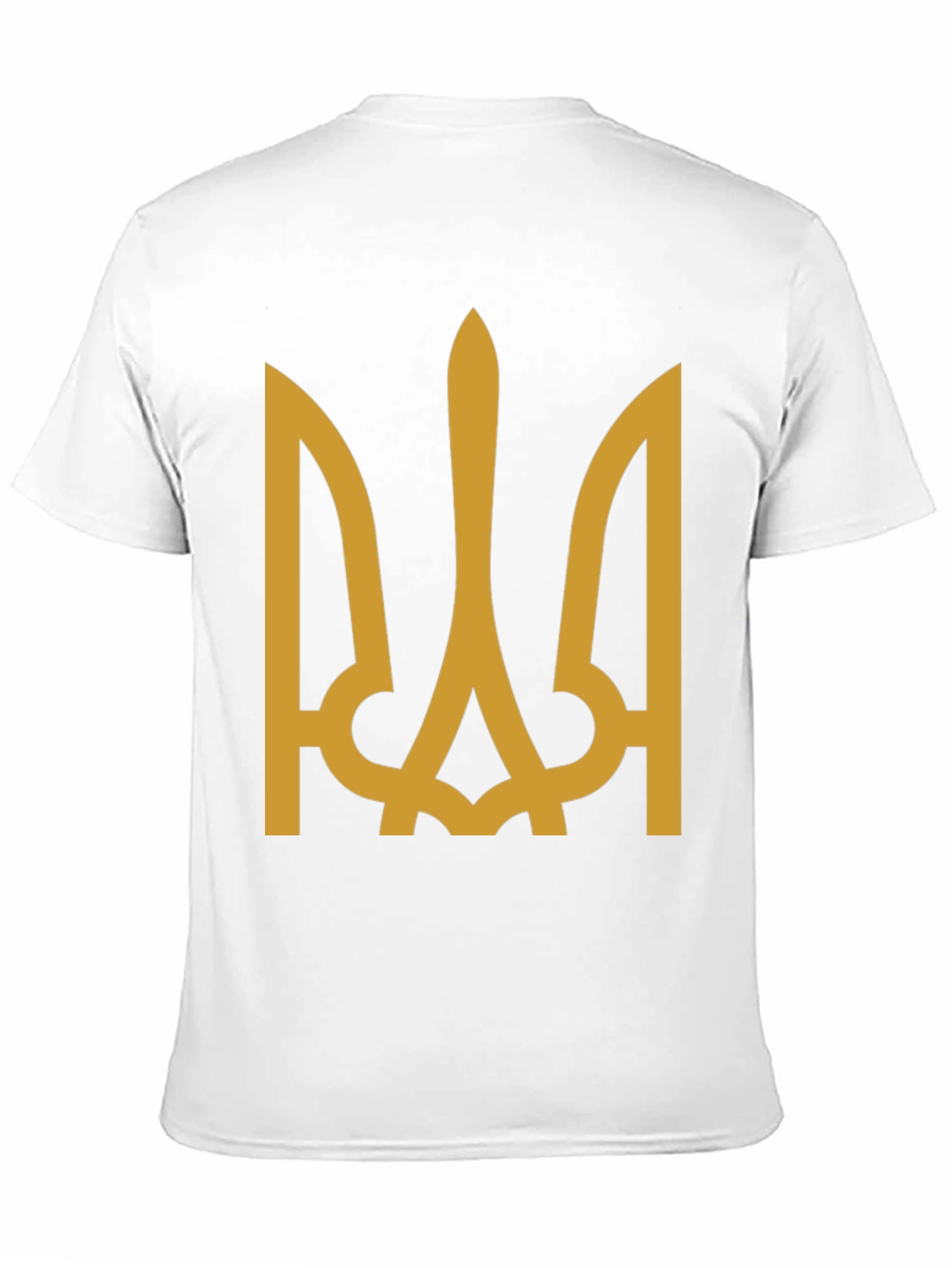Ukraine Trident Symbol T-Shirt - Black