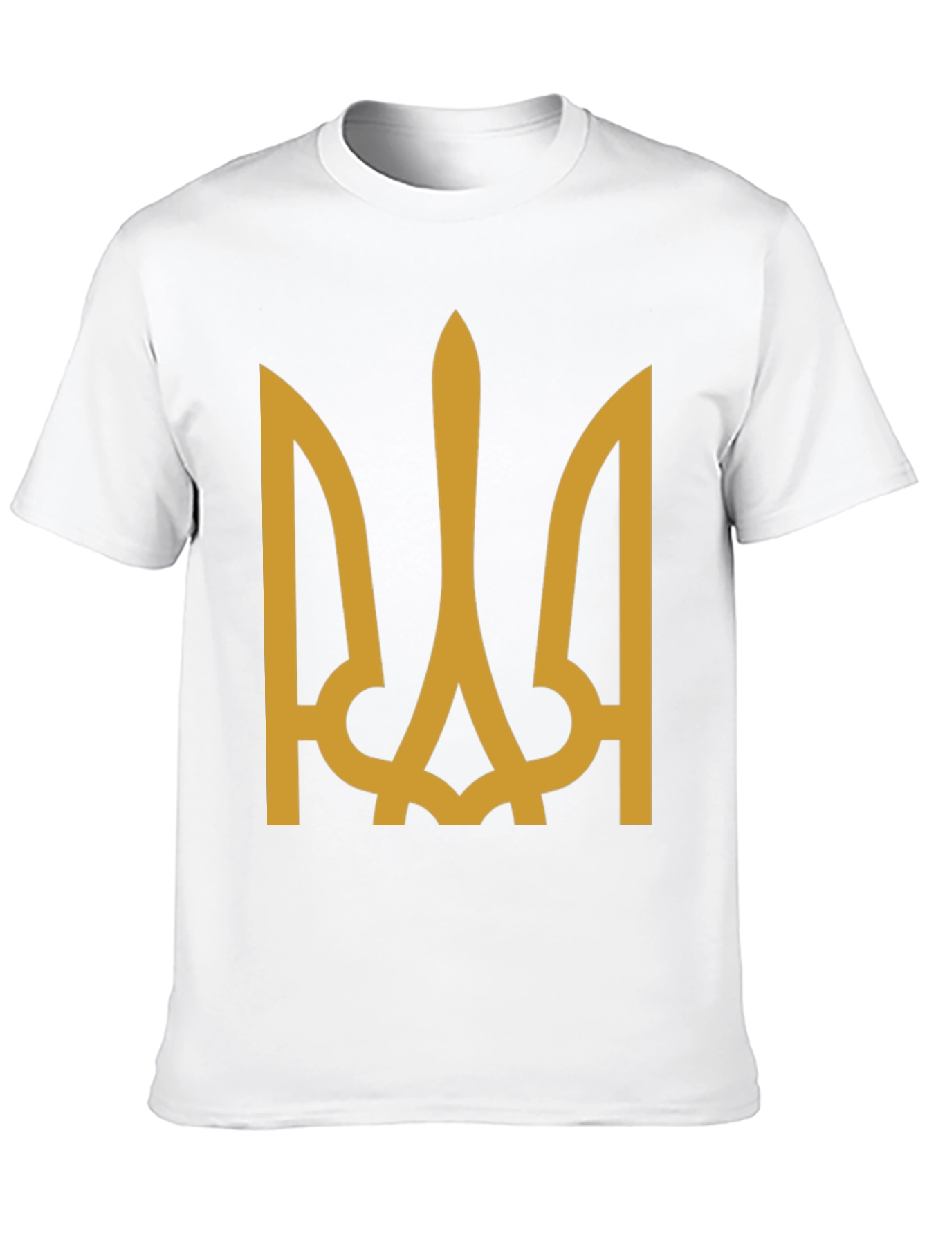 Ukraine Trident Symbol T-Shirt - Black