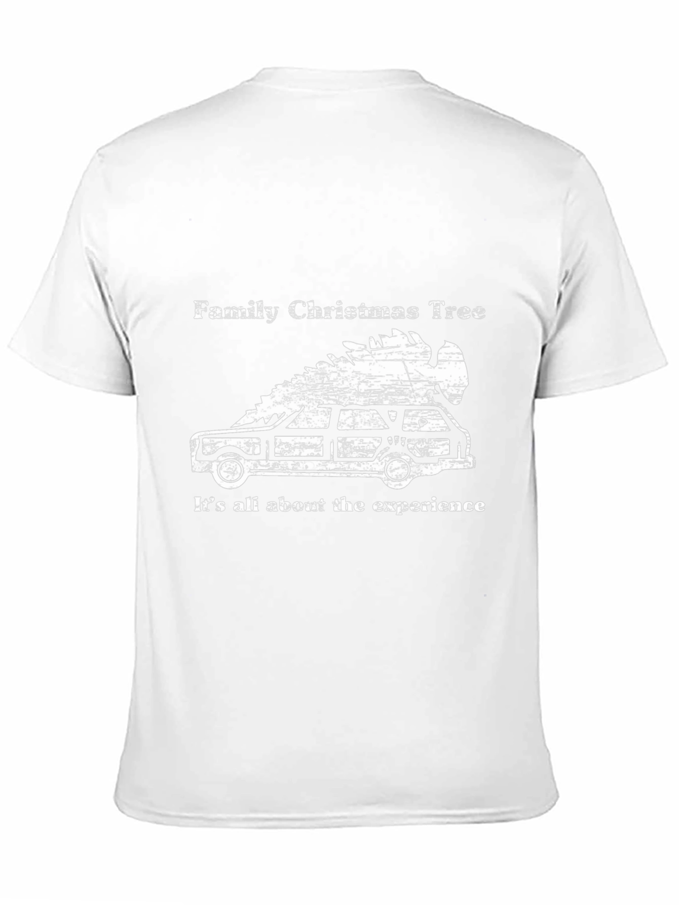 Family Christmas Tree Car T-Shirt - Holiday Fun