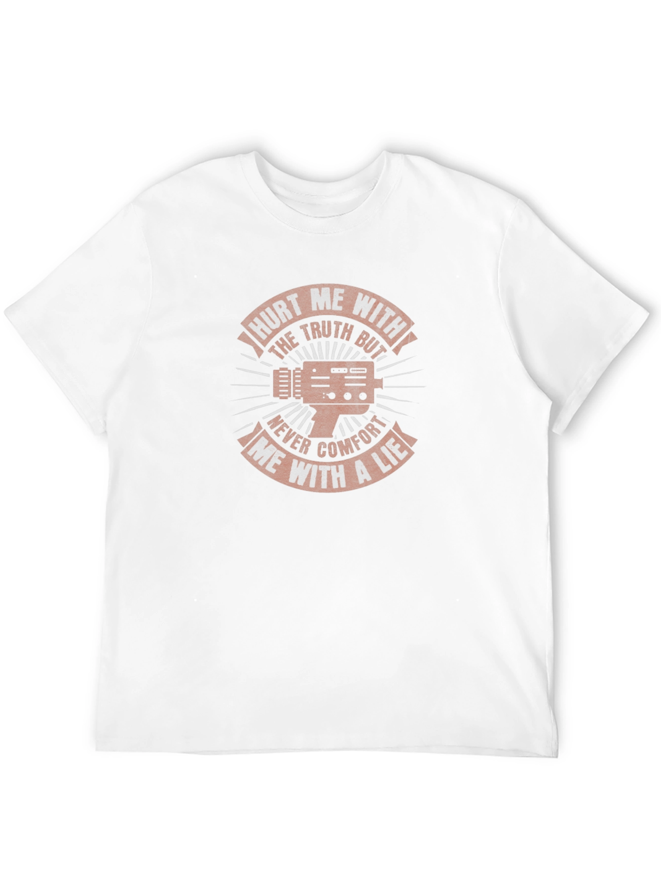 Hurt Me With the Truth Mens Graphic T-Shirt